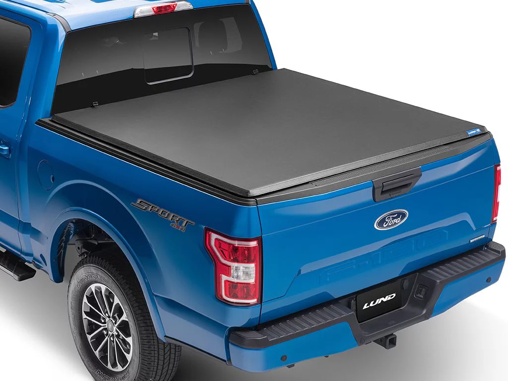 Lund By Realtruck 969155 Black Hard Fold Tonneau Cover Compatible with Select: 2007-2013 Chevrolet Silverado, 2008-2013 GMC Sierra