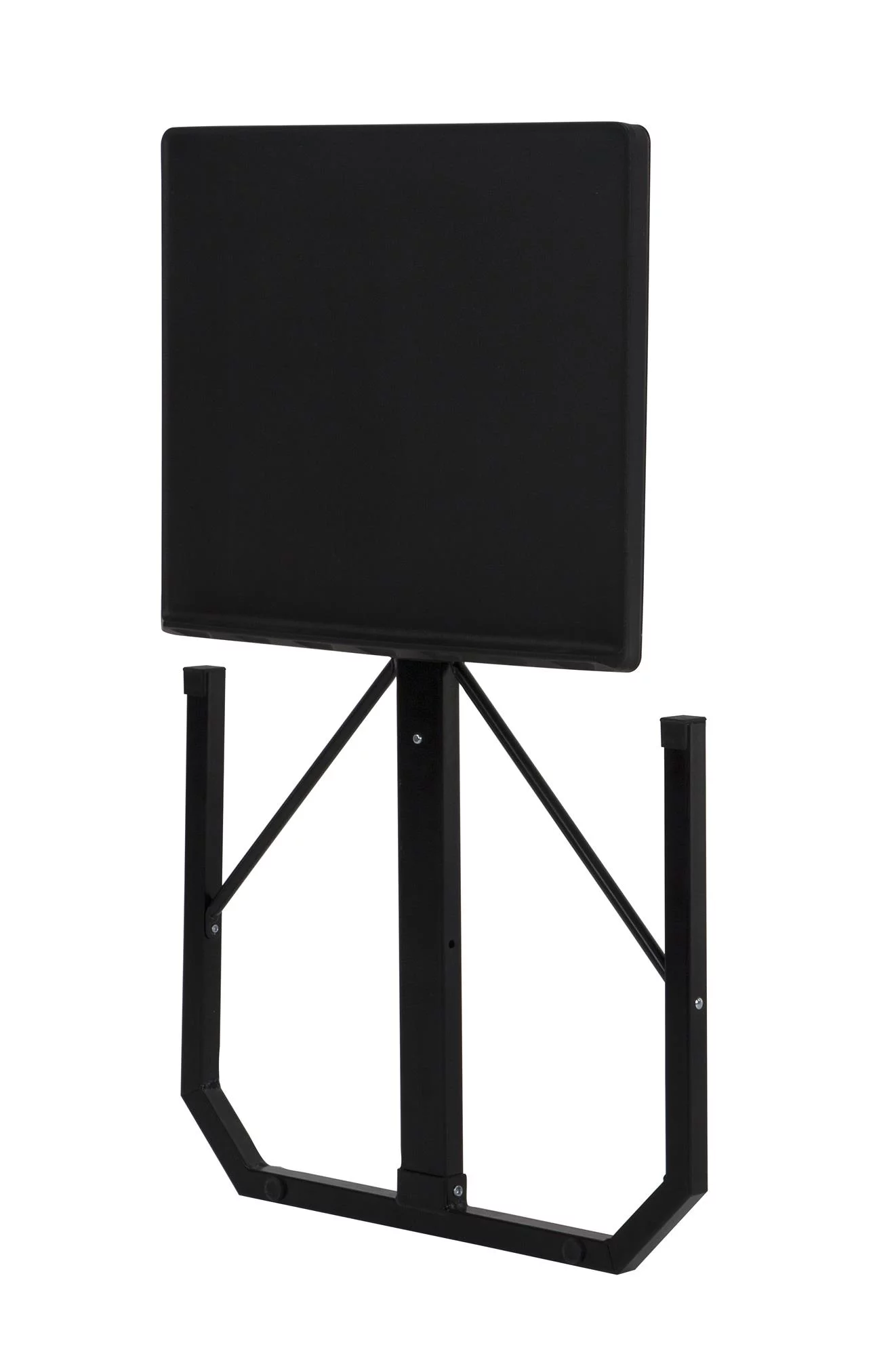 COSCO Multi-Functional Adjustable Personal Folding Table, Black