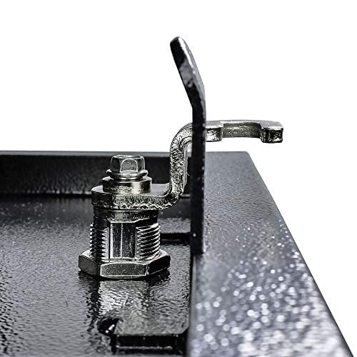 Mail Boss 7506 Mail Manager Curbside Locking Security Mailbox, Black,Large