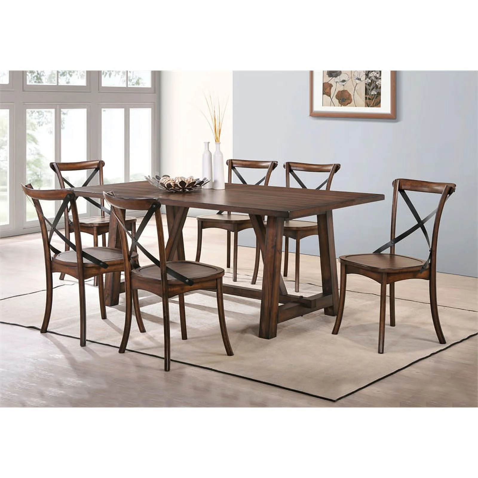 ACME Kaelyn Dining Table, Dark Oak