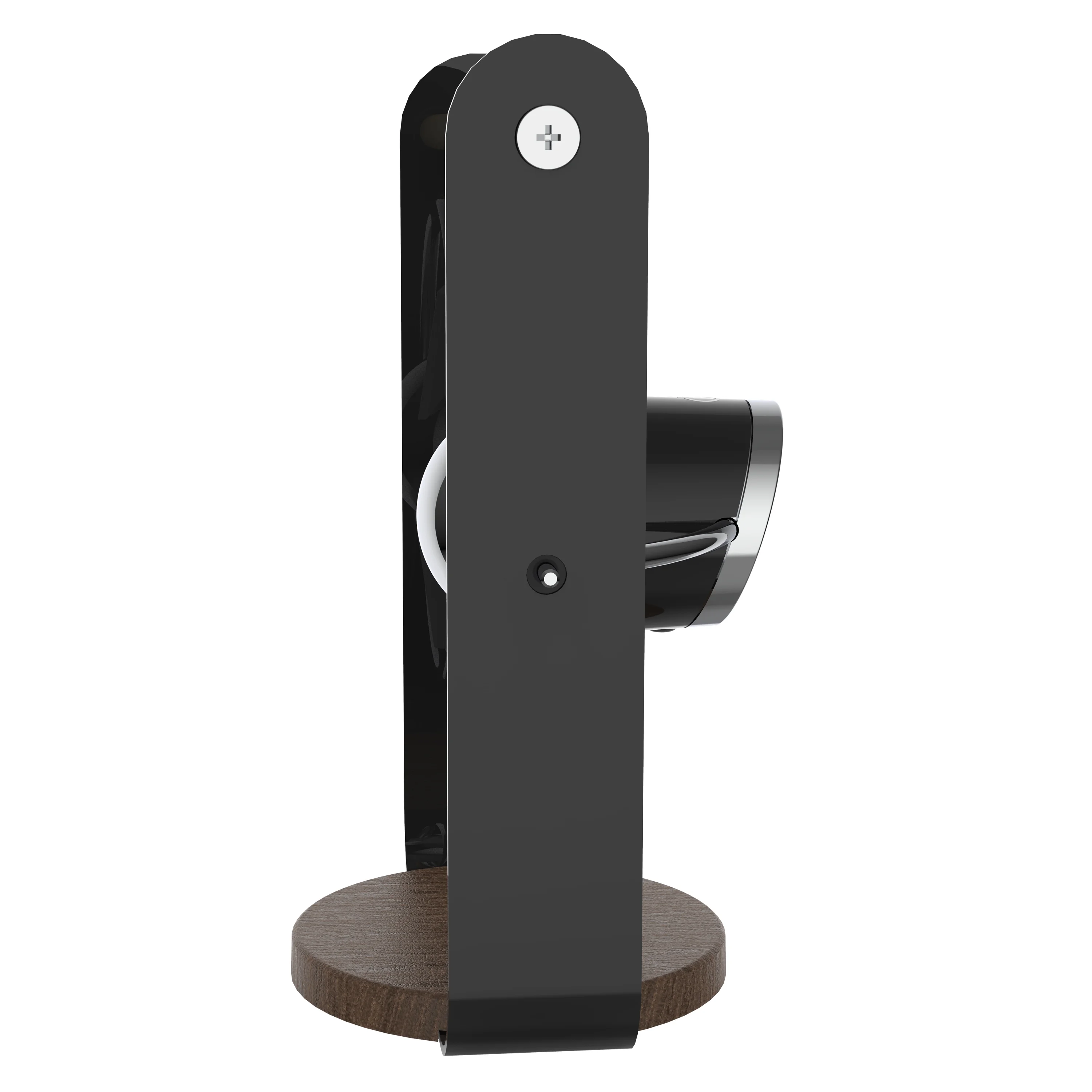 Sharper Image Soft Blade Desktop Fan, Black, 8 in, New