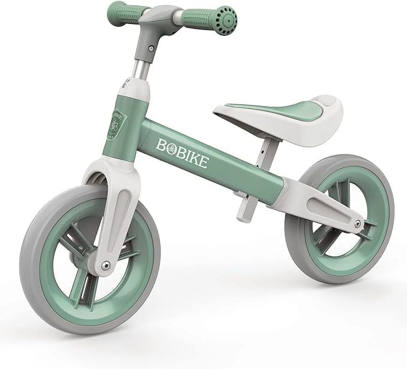 Open Box Bobike Toddler Balance Bike Toys 1 - 4 Year Old Girls Boys Adjustable Seat GREEN