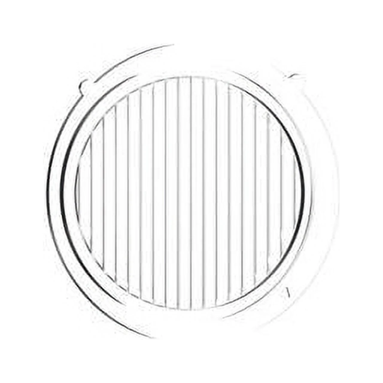 KC Hilites Flex Era 1 - Single Lens Replacement - Spread Beam Headlight Reflector Assembly 4262