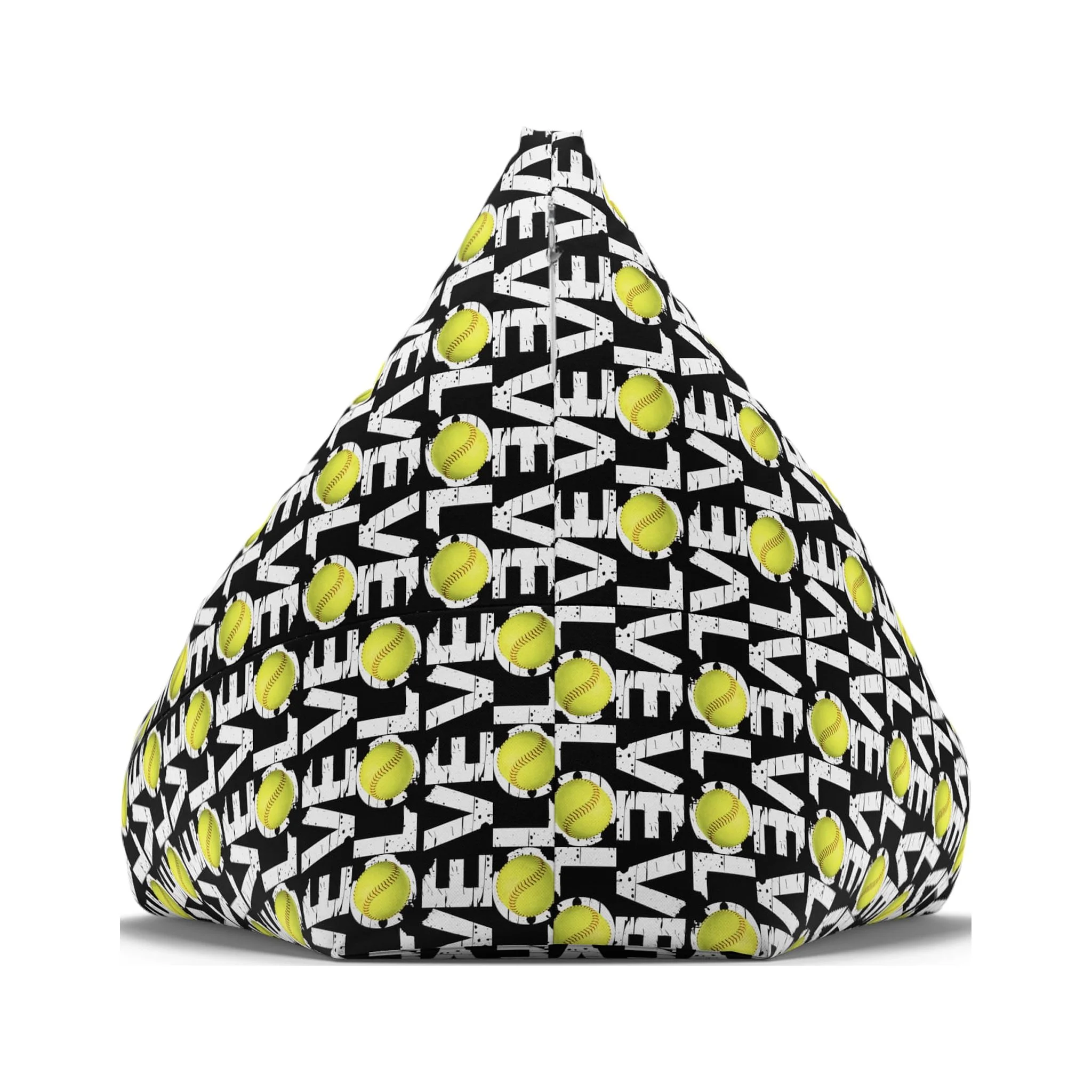 Softball Bean Bag Chair Cover, home gifts, home decor, gifts