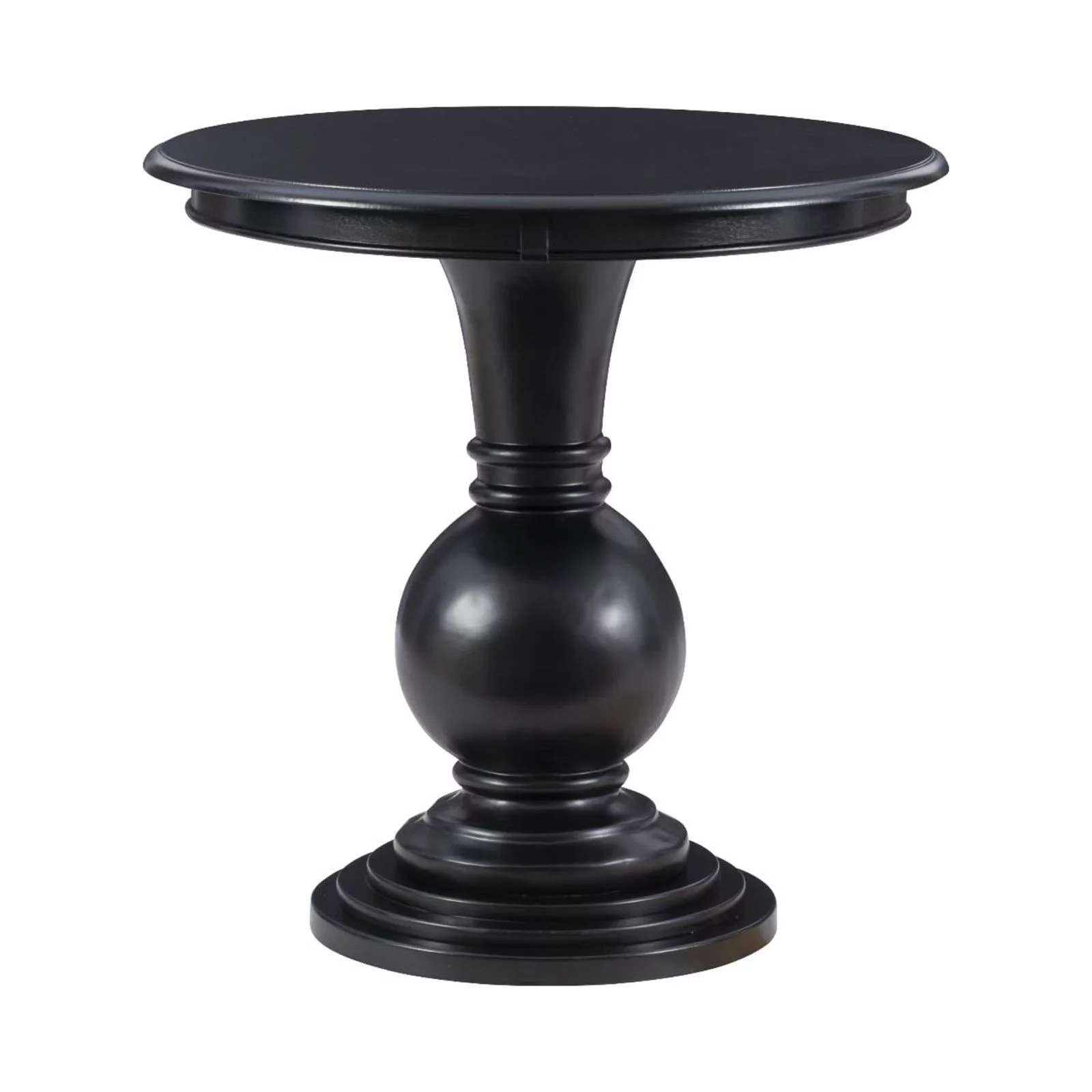 Powell Adeline Round Side Table - Black