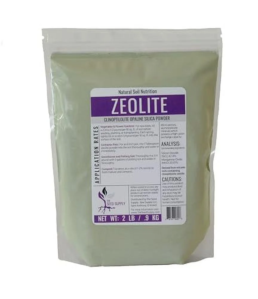 2 Pounds - Clinoptilolite Zeolite Powder