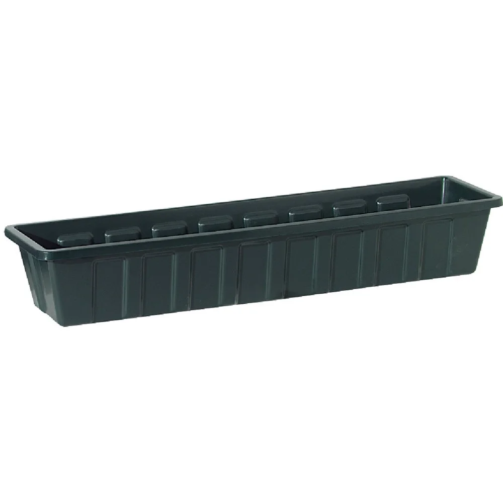 Novelty Poly-Pro 36 In. Polypropylene Hunter Green Flower Box Planter 02361 02361 709512