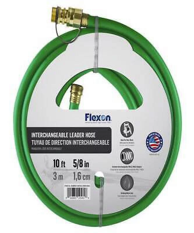 Element Flexon 5/8 in. D X 10 ft. L Medium Duty Leader Hose Green
