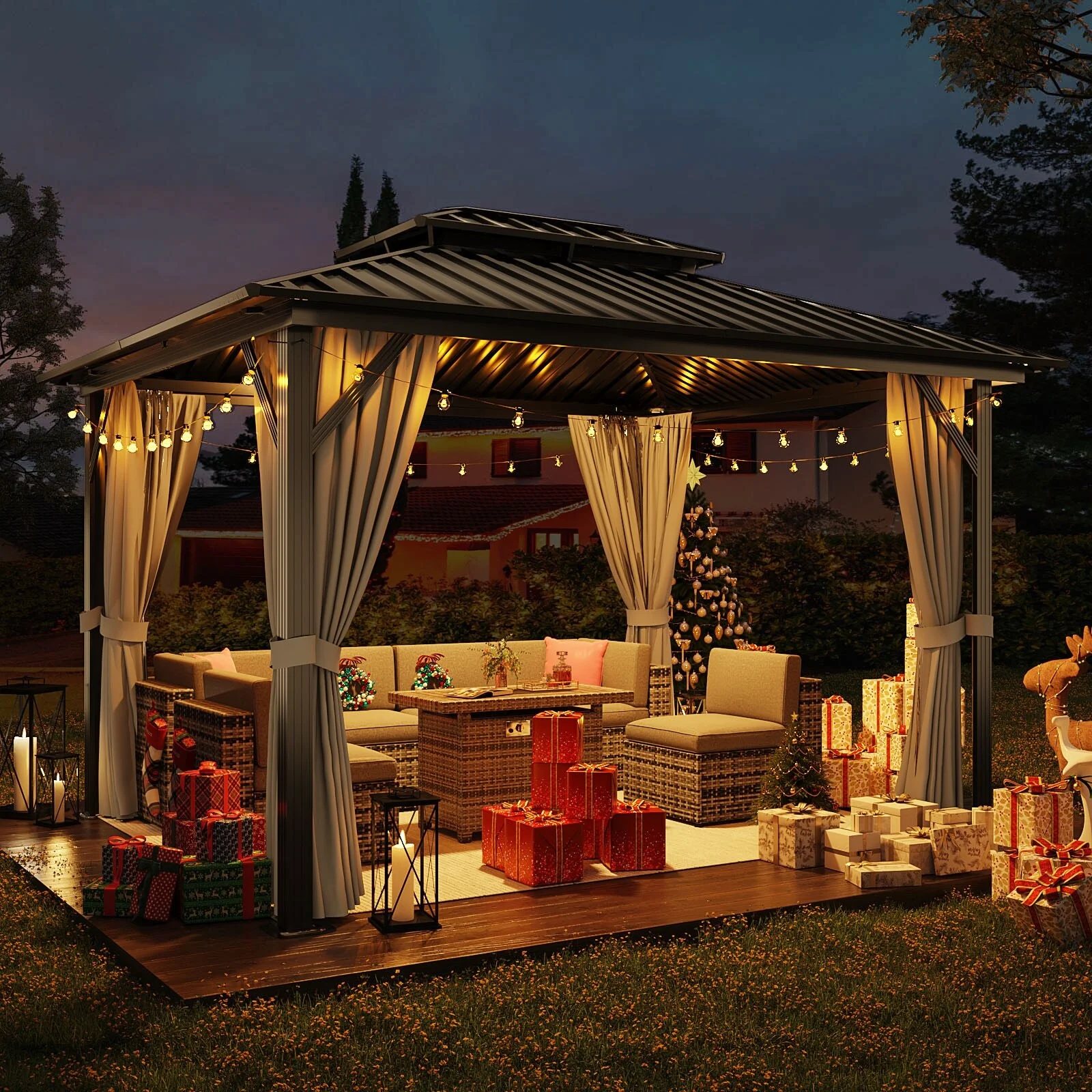 10'x12' Hardtop Gazebos