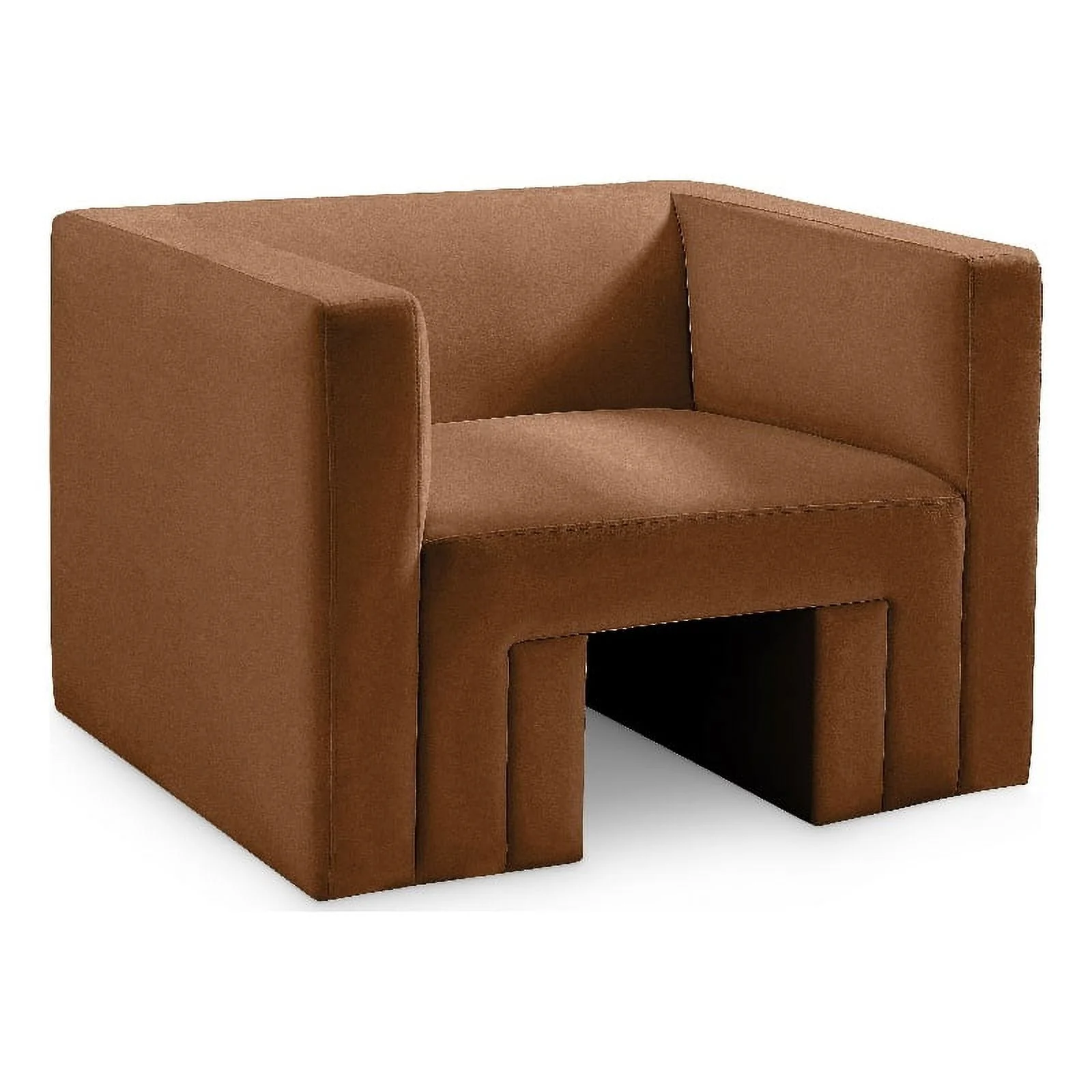 Meridian Furniture Henson Saddle Velvet Chair