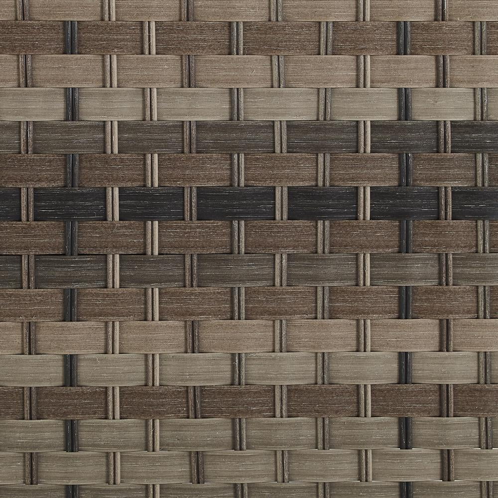 Crosley Furniture Prescott 2-PC Wicker Patio Arm Chair Set in Mineral Blue/Brown