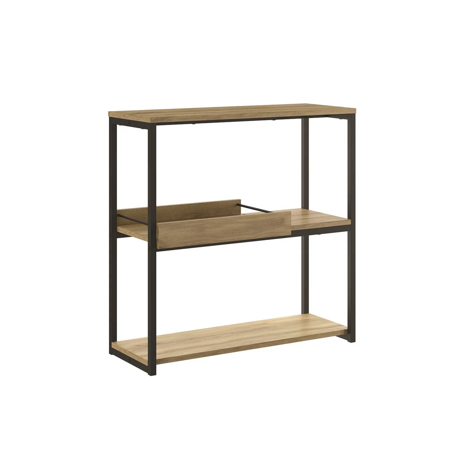 Casabianca Modern Noa Engineered Wood Console Table in Brown