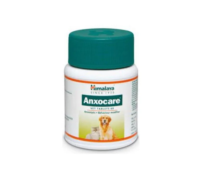 Himalaya Anxocare Vet Tablet 60 Vet tablets Pack of 2 Set ( Each 60 Tablets)