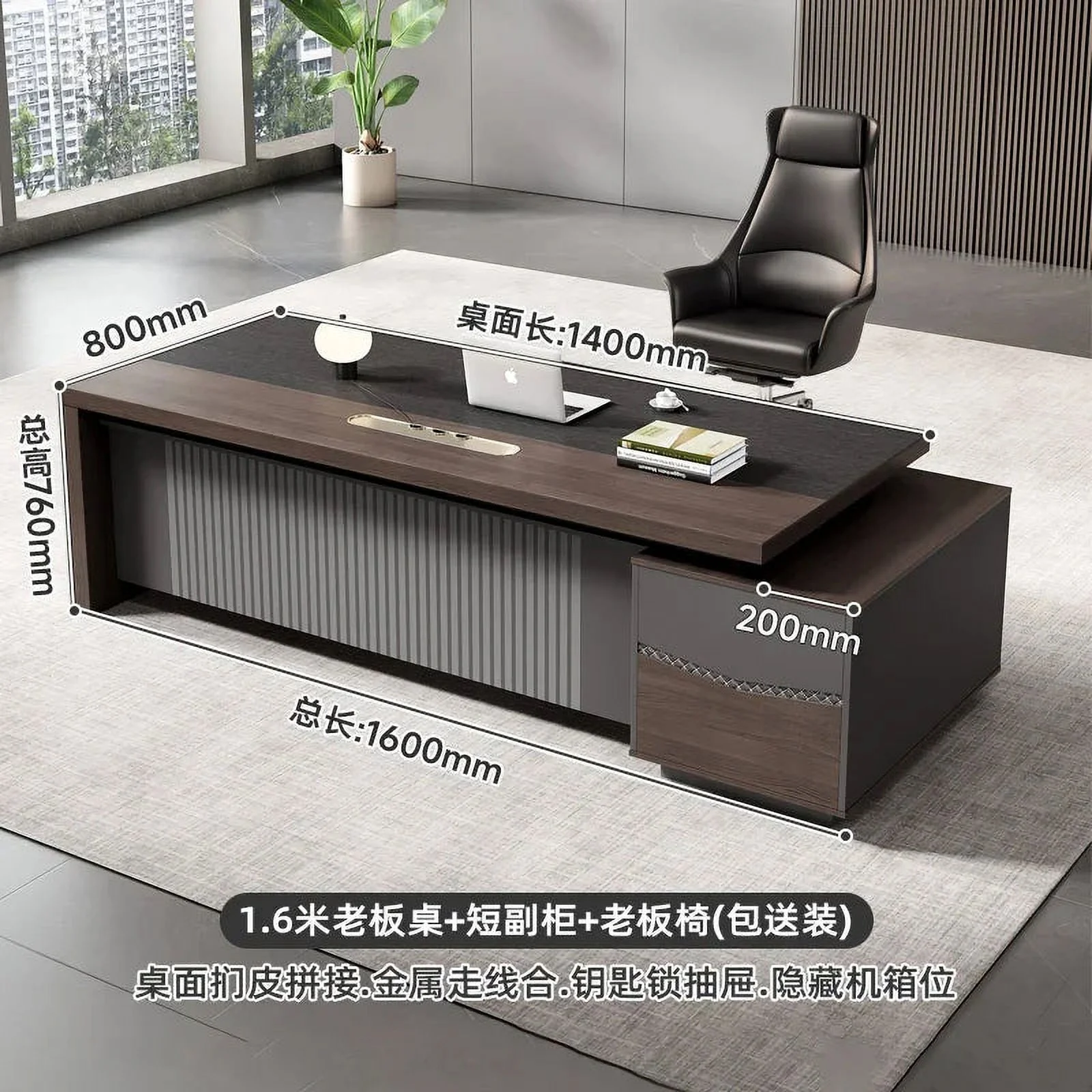 Reception L Shaped Wooden Office Desks Writing Keyboard Multifunctional Office Desks Storage Study Scrivania Angolare Furniture
