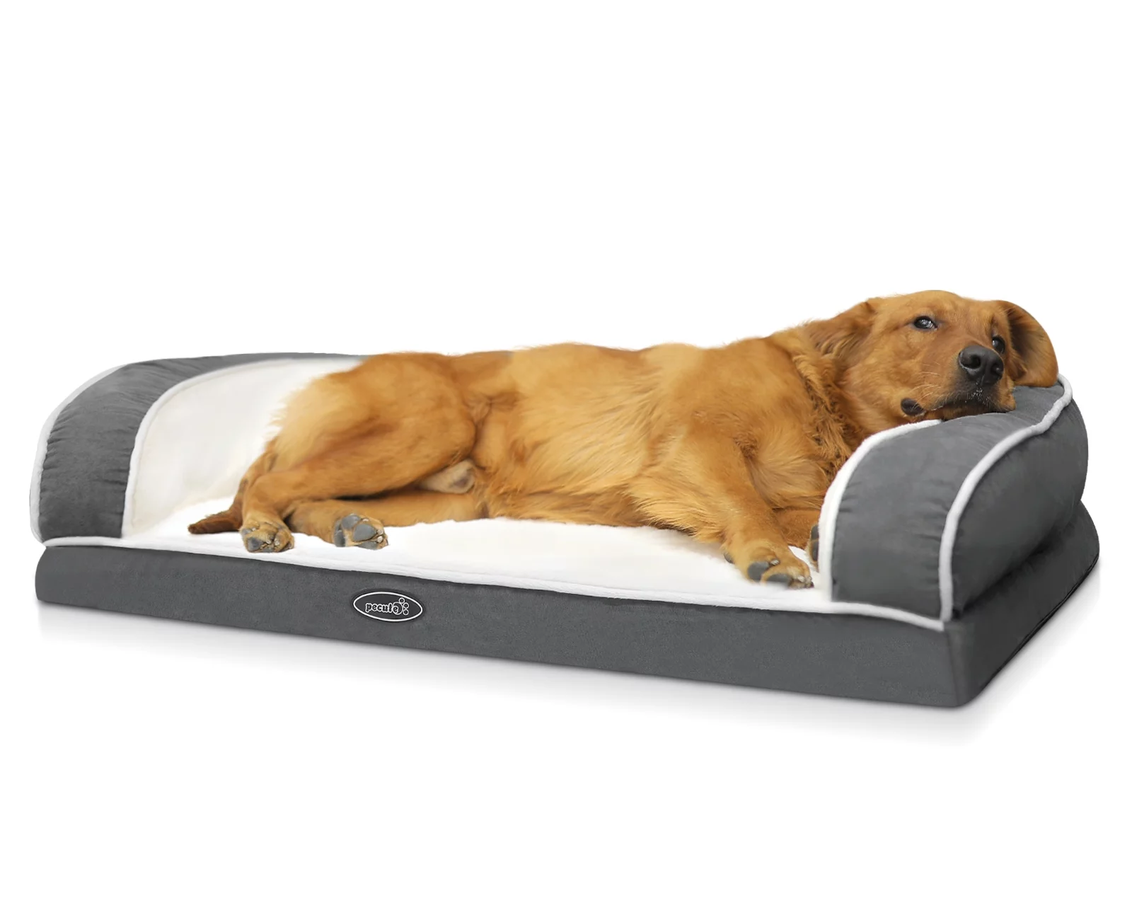 Pecute Orthopedic Dog Bed, XL Large Pet Bed Soft Couch with Removable Cover