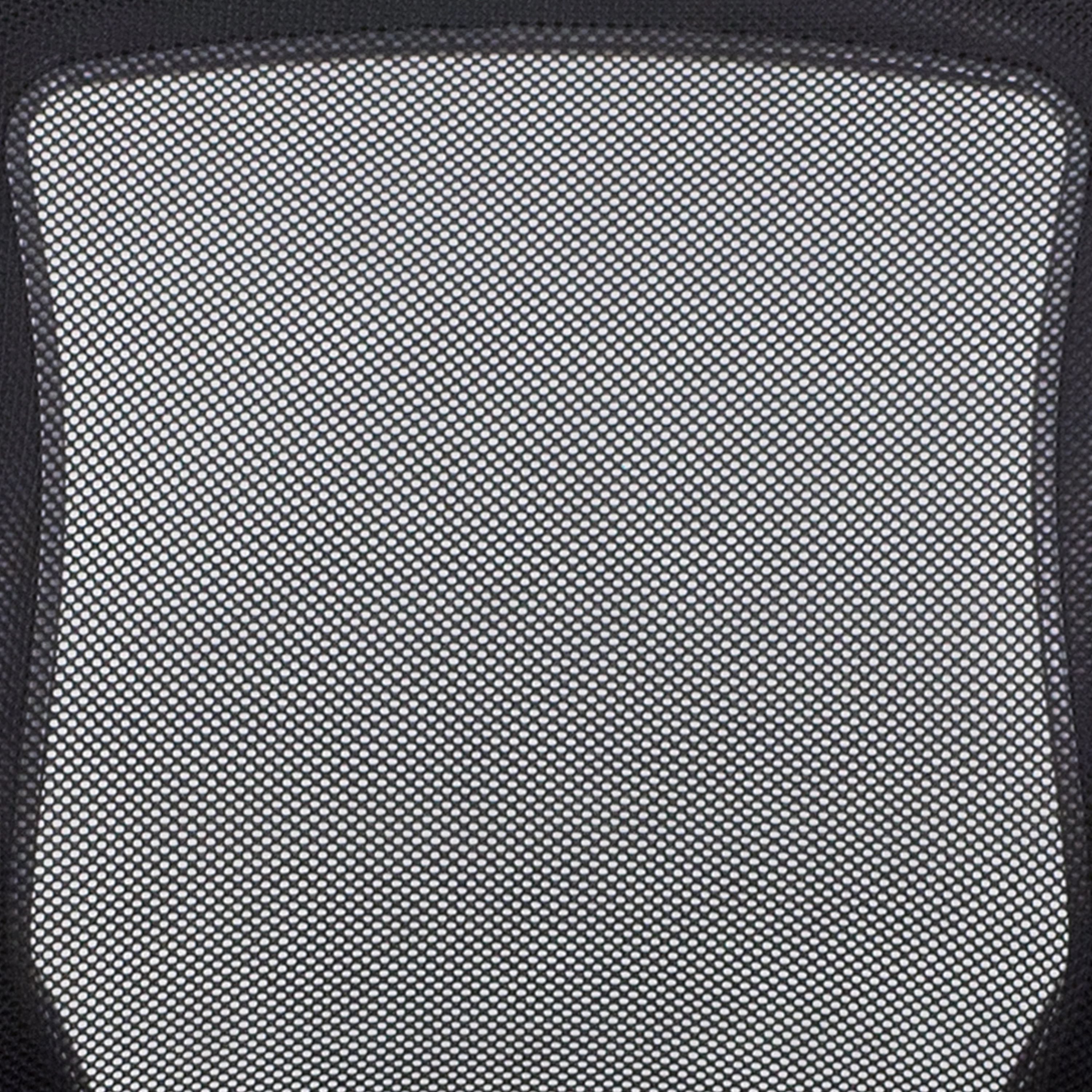 Flash Furniture Mid-Back Black Mesh Swivel Ergonomic Task Office Chair with Gray Frame and Flip-Up Arms