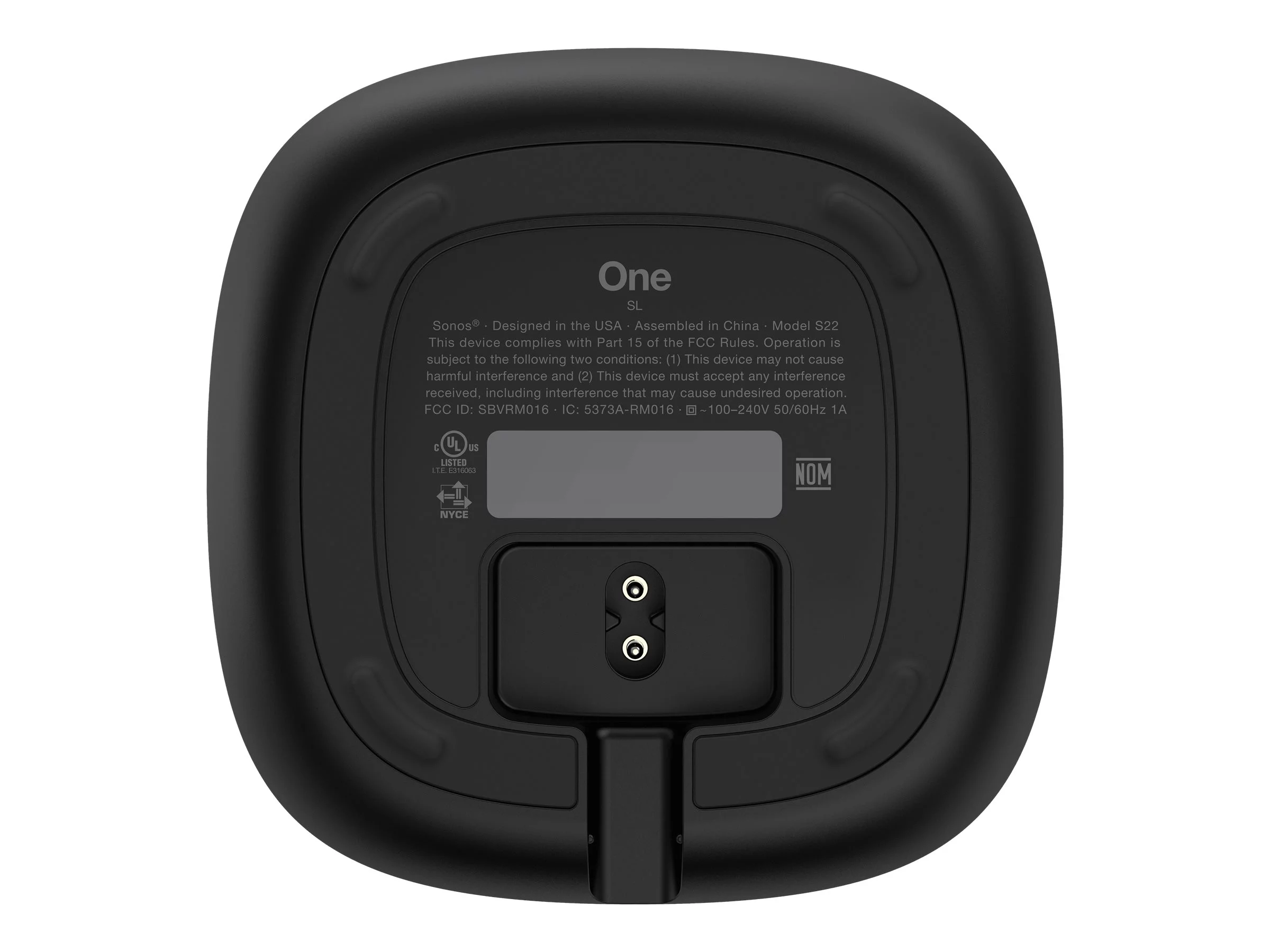 Restored two room set sonos one sl - the powerful microphone-free speaker for music and more - black (Refurbished)