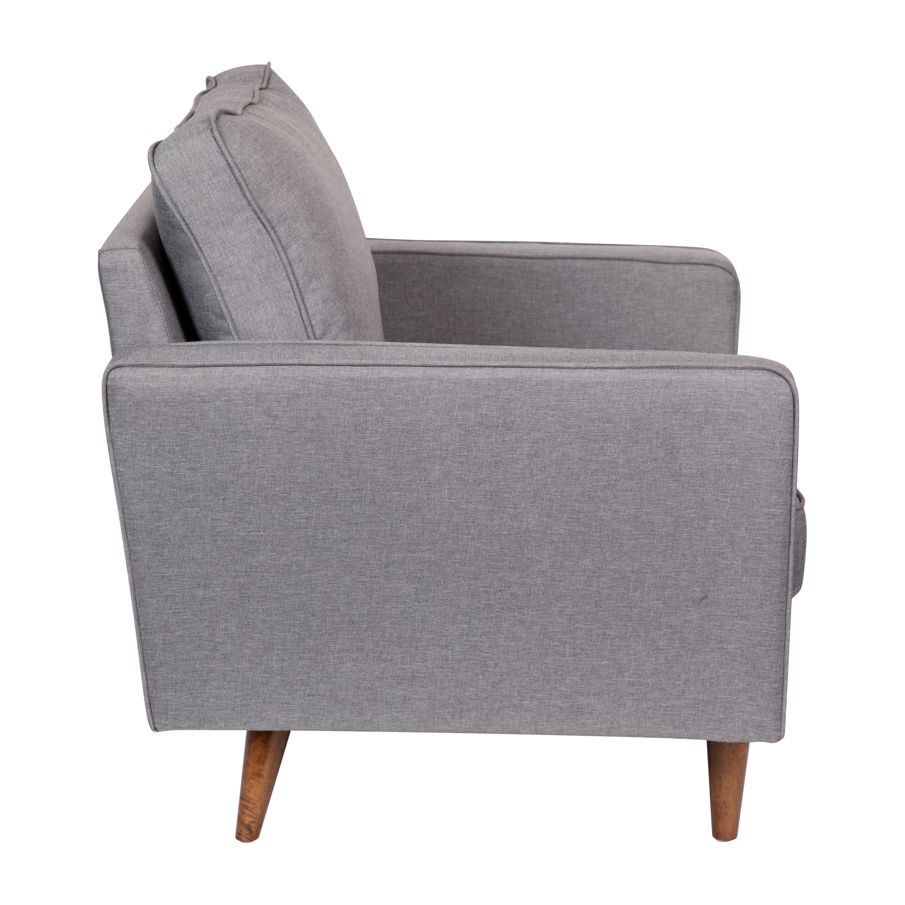 Flash Furniture Hudson Living Room Chair, Slate Gray Fabric
