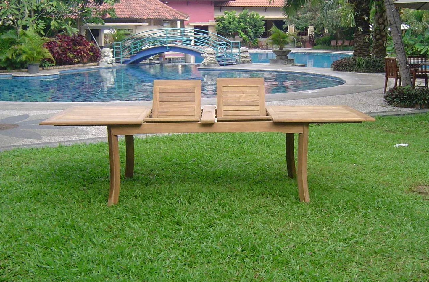 Grade-A Teak Dining Set: 12 Seater 13 Pc: 118