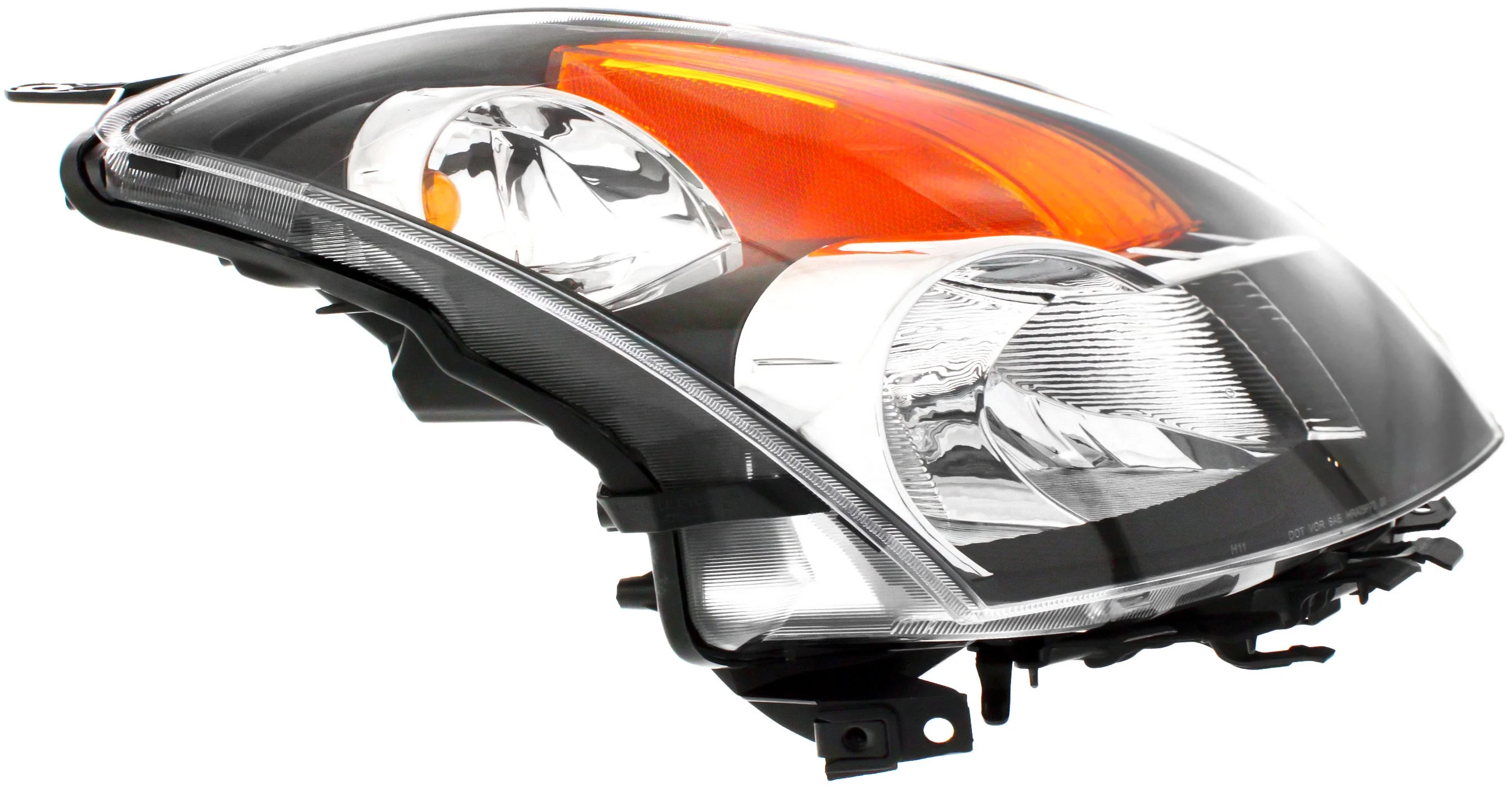 Headlight Compatible With 2007-2009 Nissan Altima Right Passenger Halogen With bulb(s)