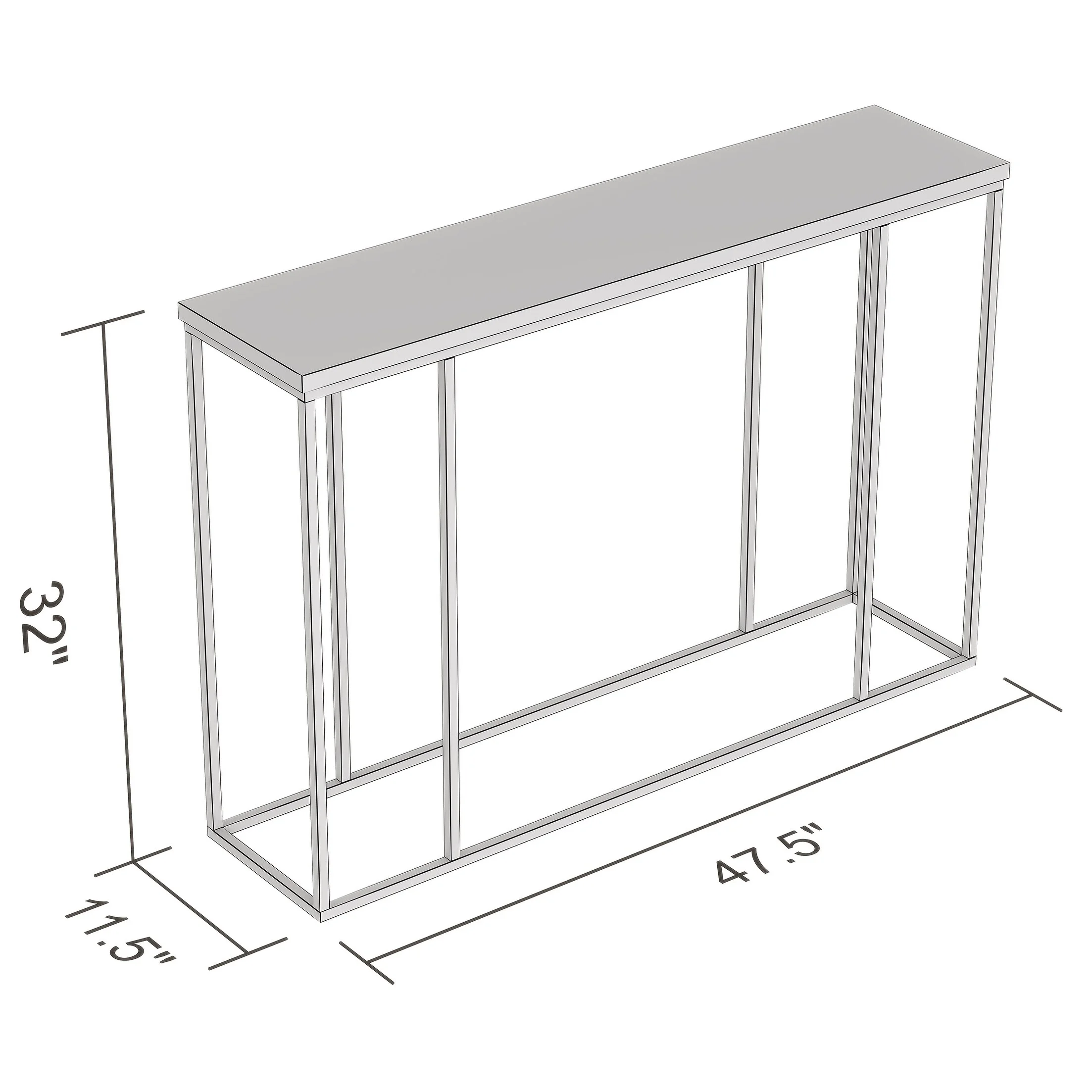 Safdie & Co. Entryway Table/Console Table-47