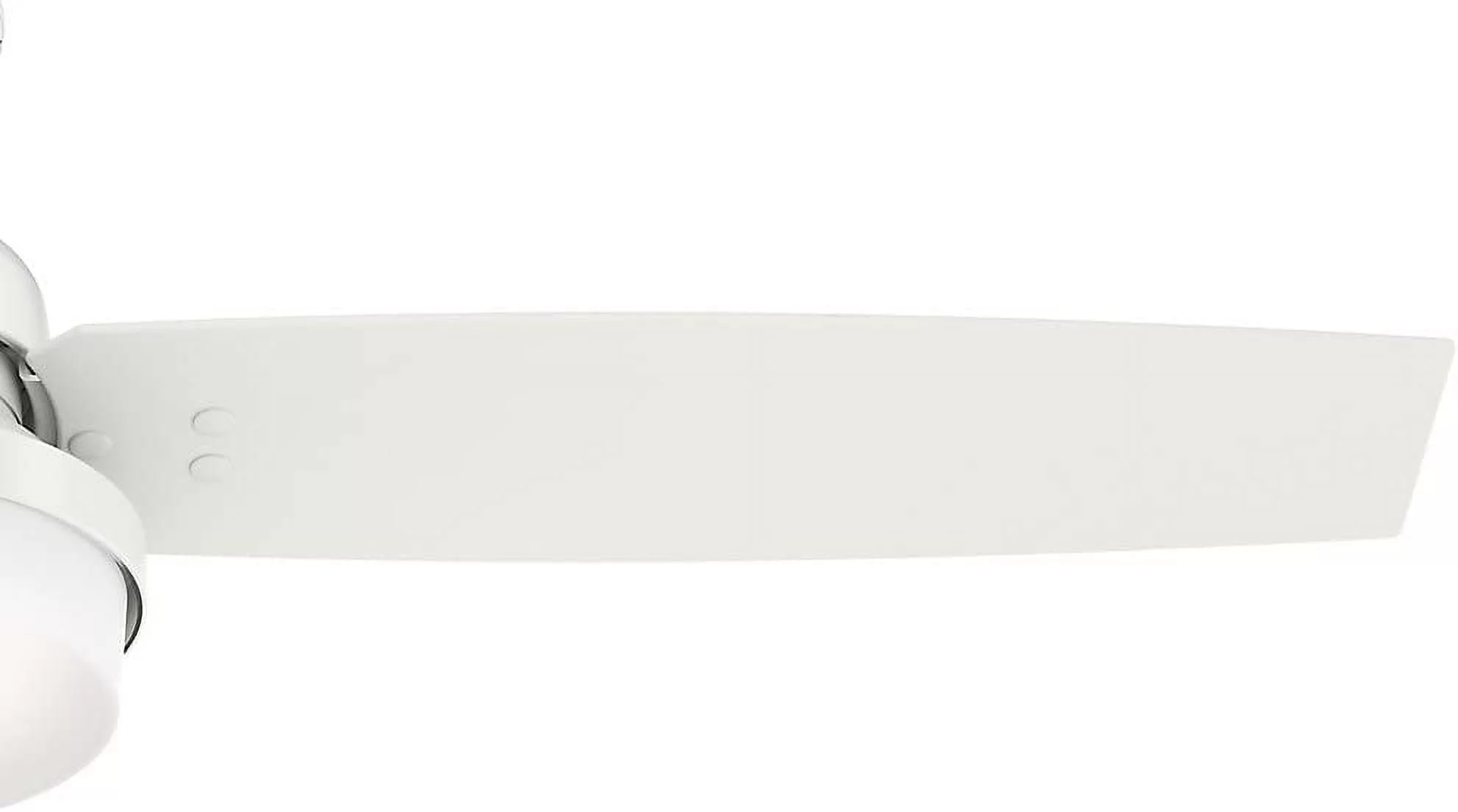 AUCHI Fan Company, 59157, 52 inch Sentinel Brushed Nickel Ceiling Fan with LED Light Kit and Handheld Remote