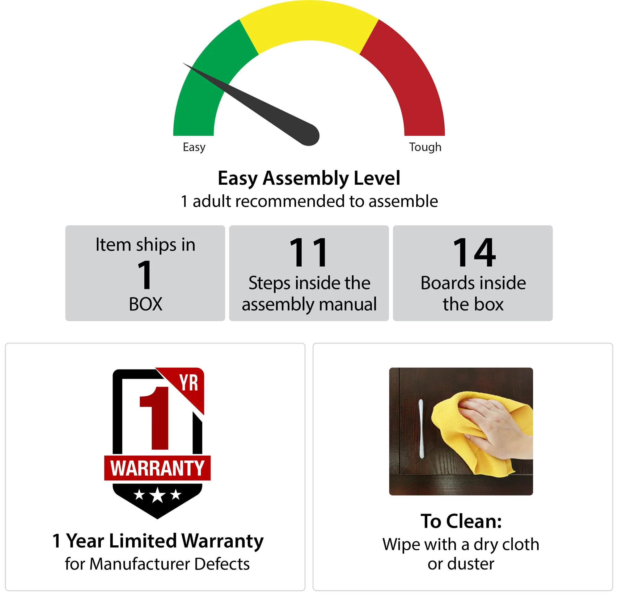 SystemBuild Franklin Wall Cabinet, Soft White