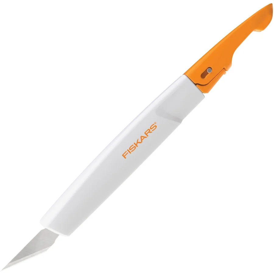 Fiskars, FSK1651101001, Comfort Knife with Quick Release, 1 Each, White