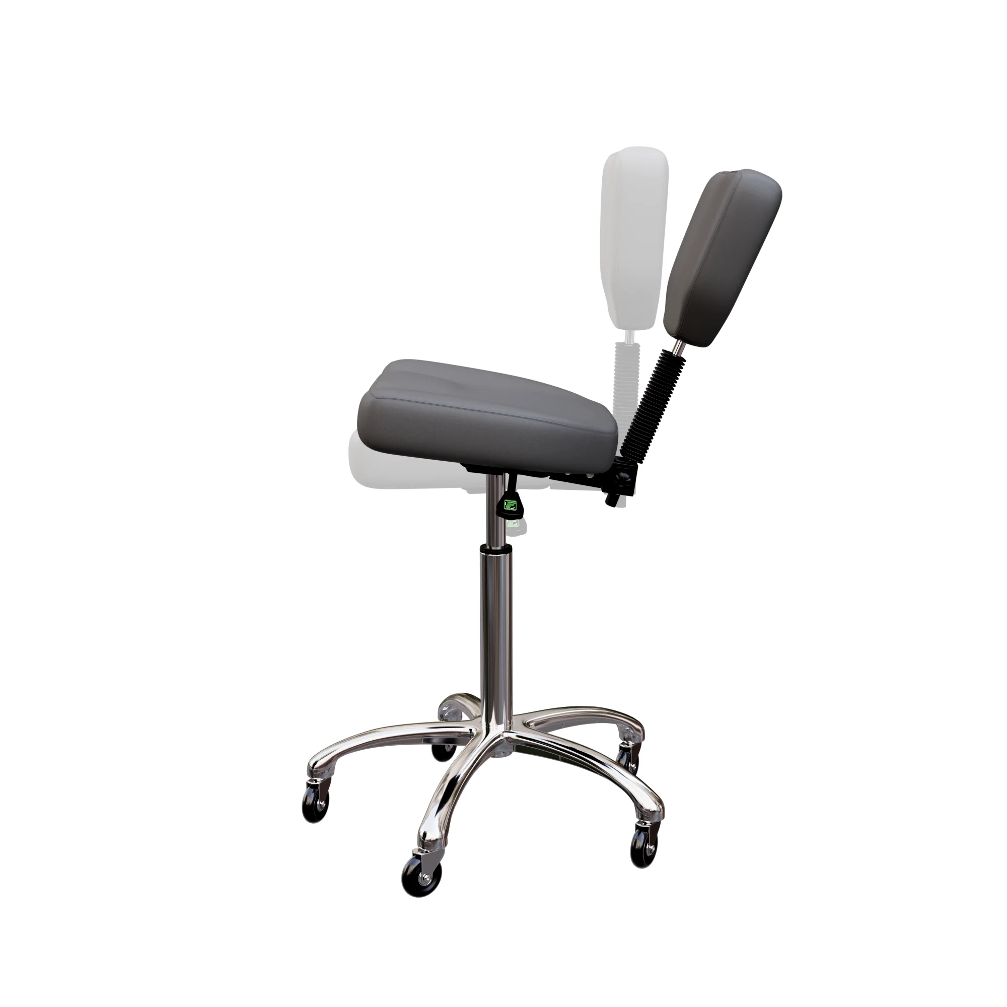 Spa Numa LEXUS Luxury Beauty Esthetician Stool - 1030 - Gray