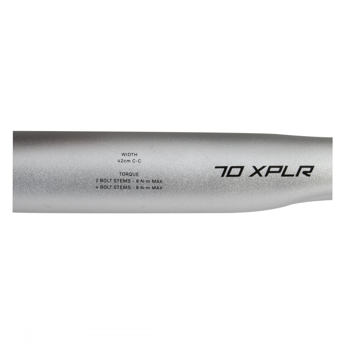 Zipp Service Course 70 XPLR Drop Handlebar 31.8mm Clamp 42cm Silver Aluminum