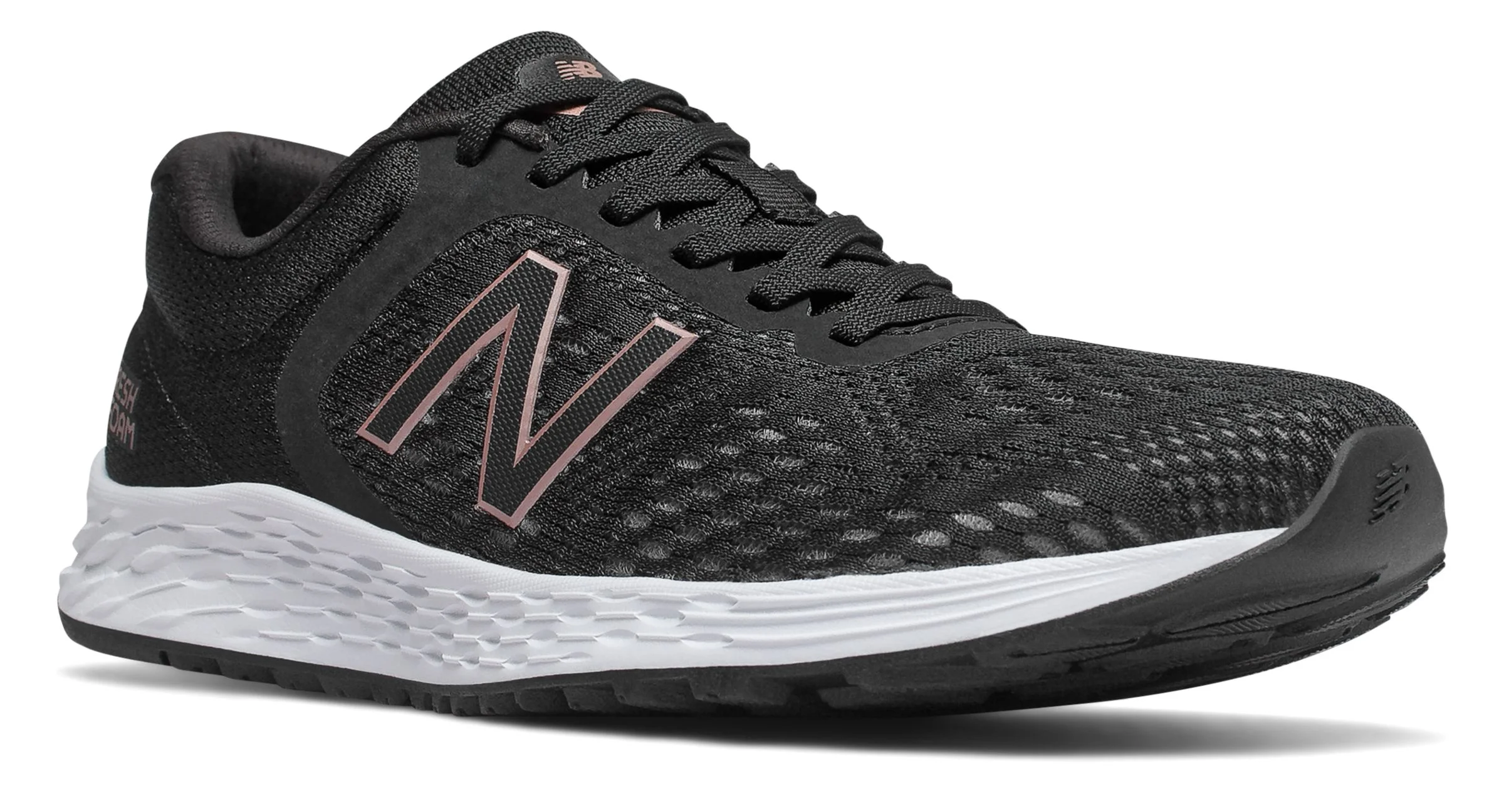 New Balance Women's Fresh Foam Arishi v2 Shoes Black with Pink