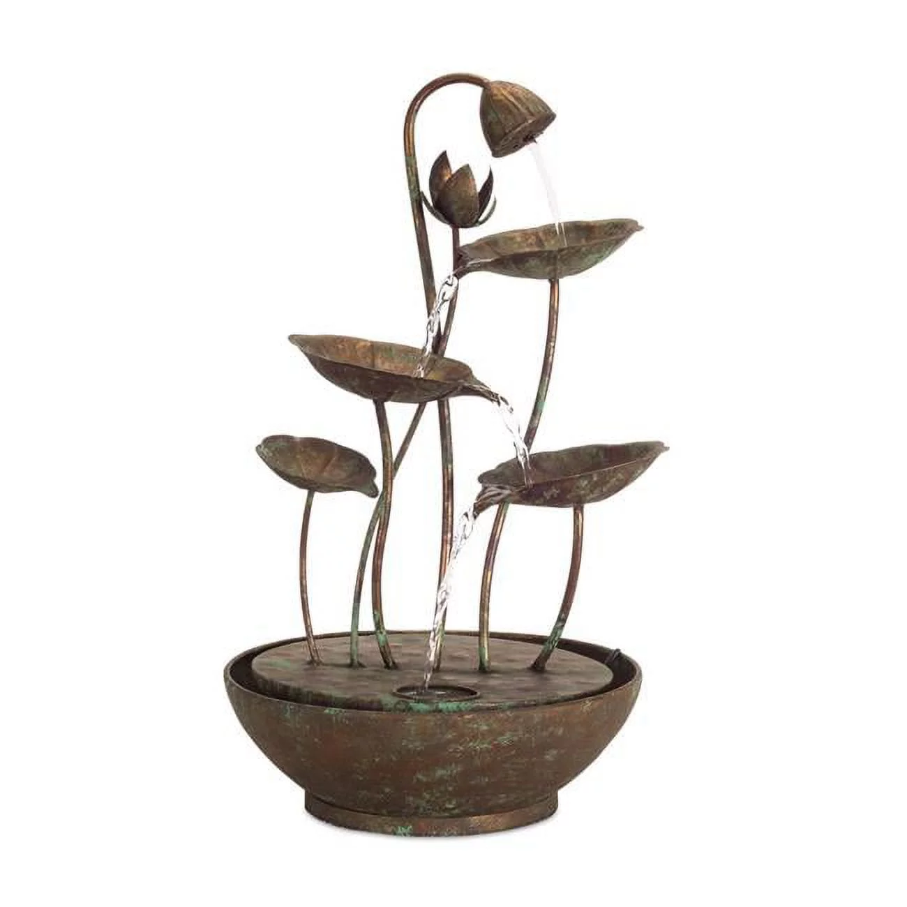 Iron Lotus Leaf Fountain