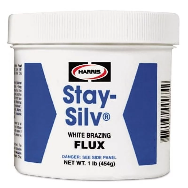 Stay-Silv Brazing Flux, 1 lb Jar, Black | Bundle of 2 Each