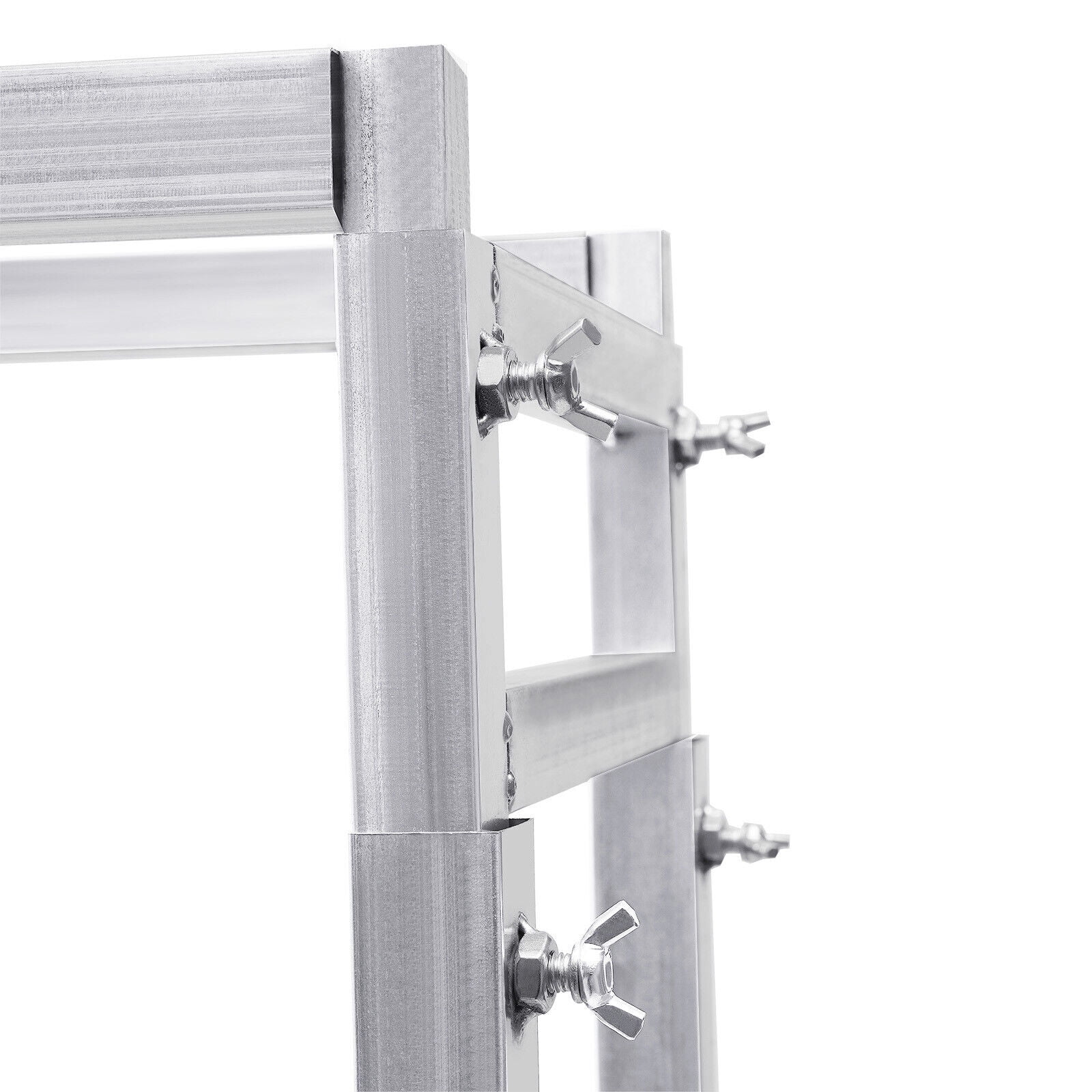 9.8ft x 9.8ft Photography Backdrop with Wind-Proof Braces, Freestanding Telescopic Backdrop Stand Kit Heavy-Duty