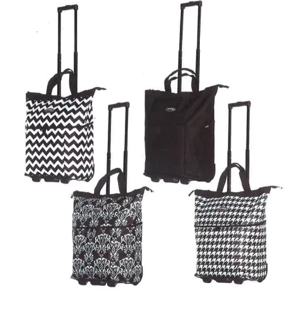 Fashionista Rolling Carry-On Tote