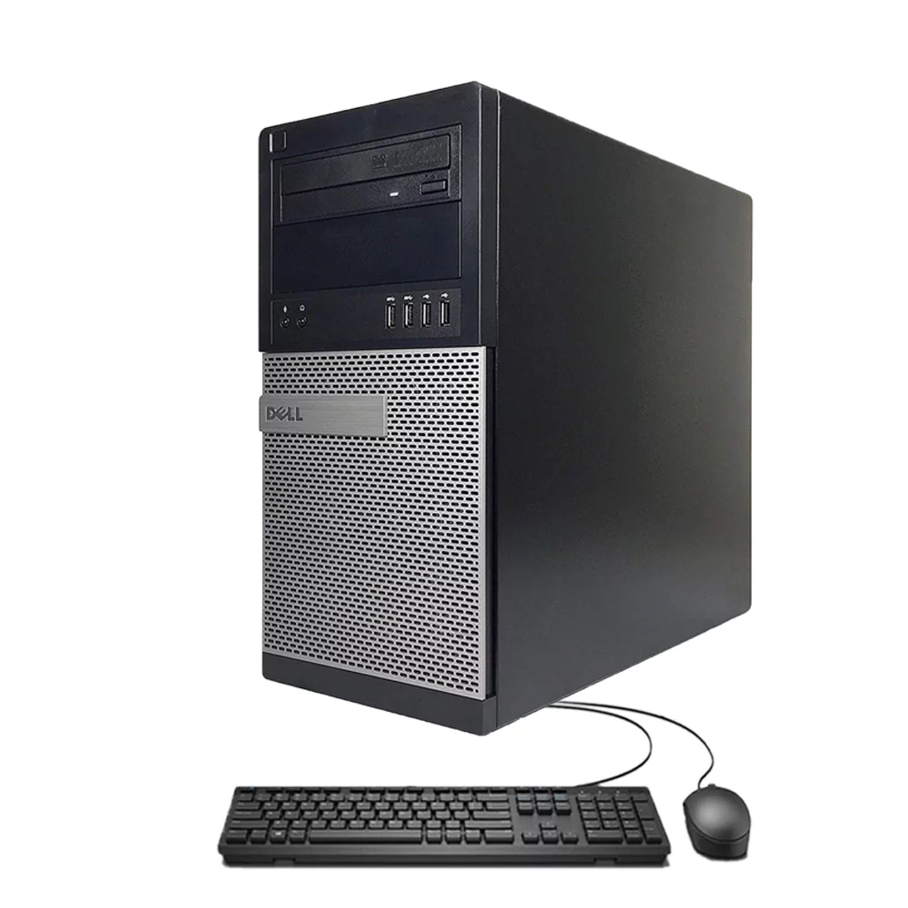 Dell OptiPlex 7010 Gaming Computer PC, Intel i5 Quad Core Gen 3, with Radeon Graphics, 8GB DDR3 RAM, 256GB SSD + 2TB HDD, WiFi, Windows 11 (Used - Like New) (Roblox Ready)
