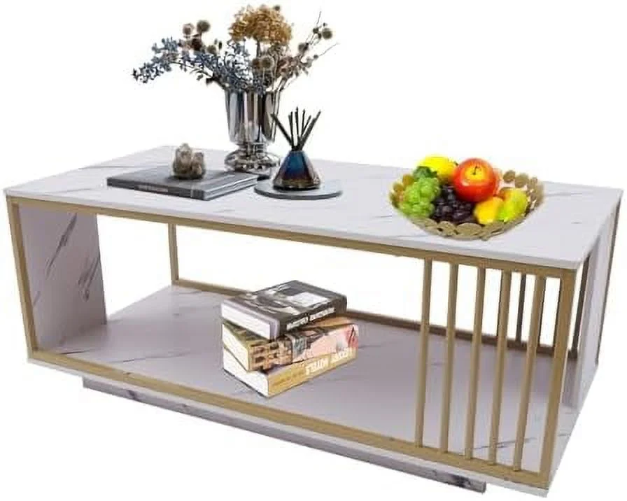 HYHBIBOOM Modern Coffee Table Round End Table with Glass Top & Rattan    2-Tier 21" Wood Round Coffe Tables Sofa End Table for Livinig Room  Cafes