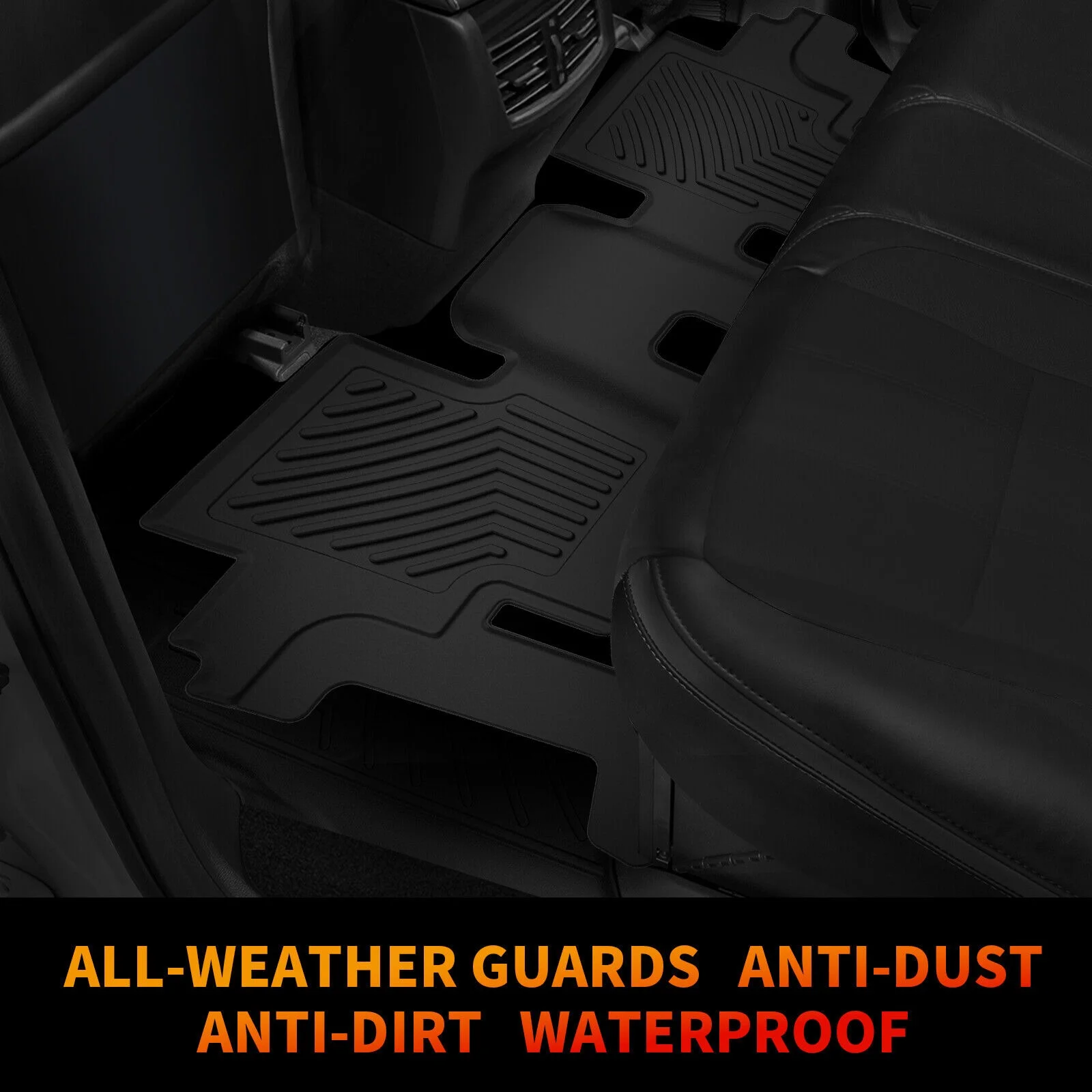 Ledkingdomus Floor Mats Liner for 2014-2020 Infiniti QX60 & 2013-2020 Nissan Pathfinder