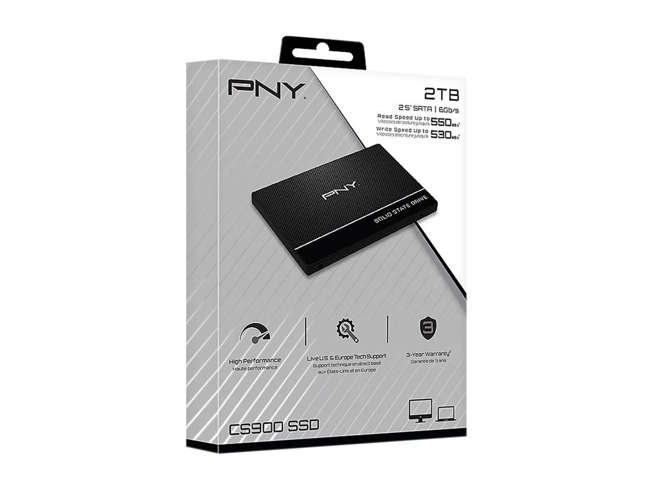 PNY CS900 2TB 3D NAND 2.5