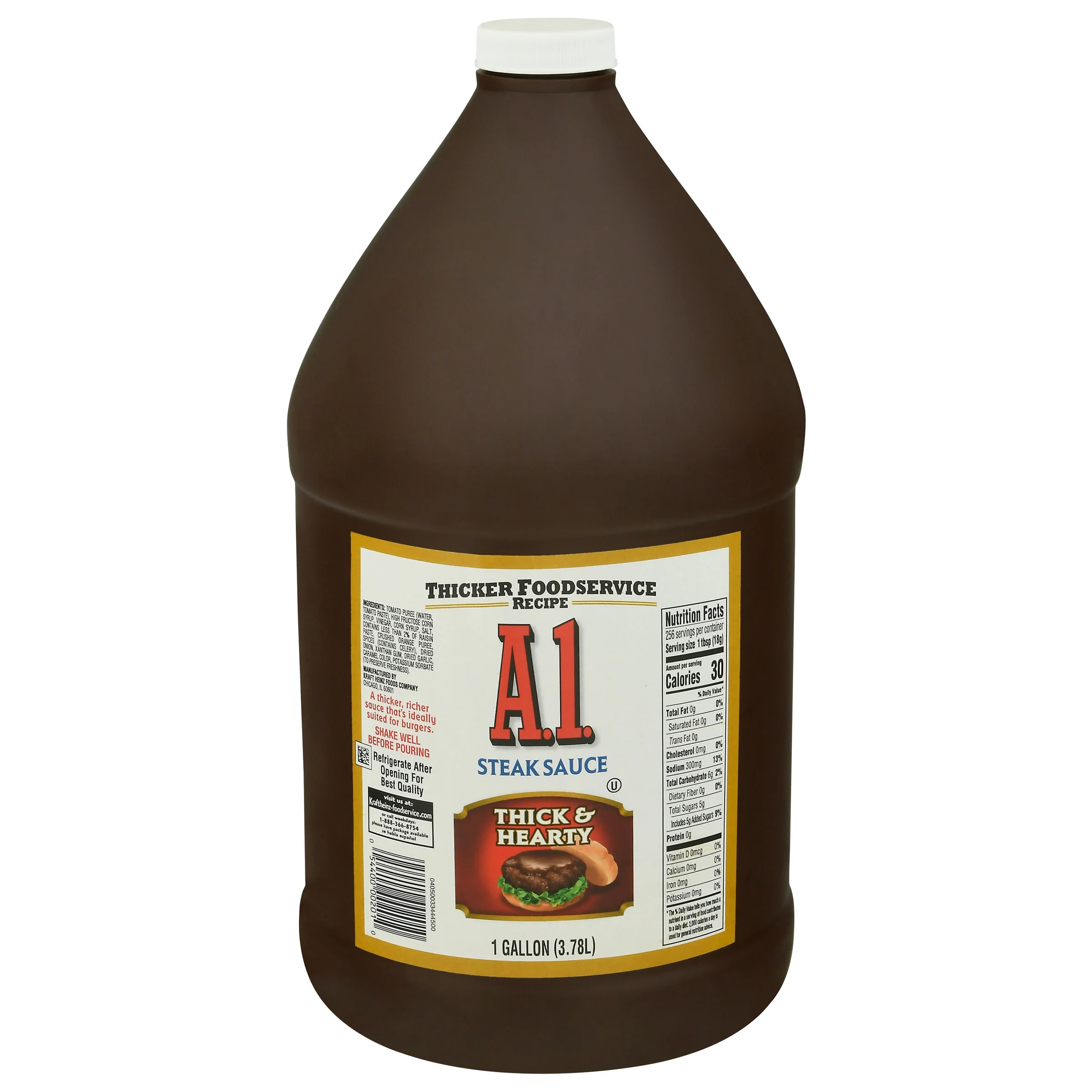 A.1. Thick & Hearty Burger Sauce 1 gal Jug