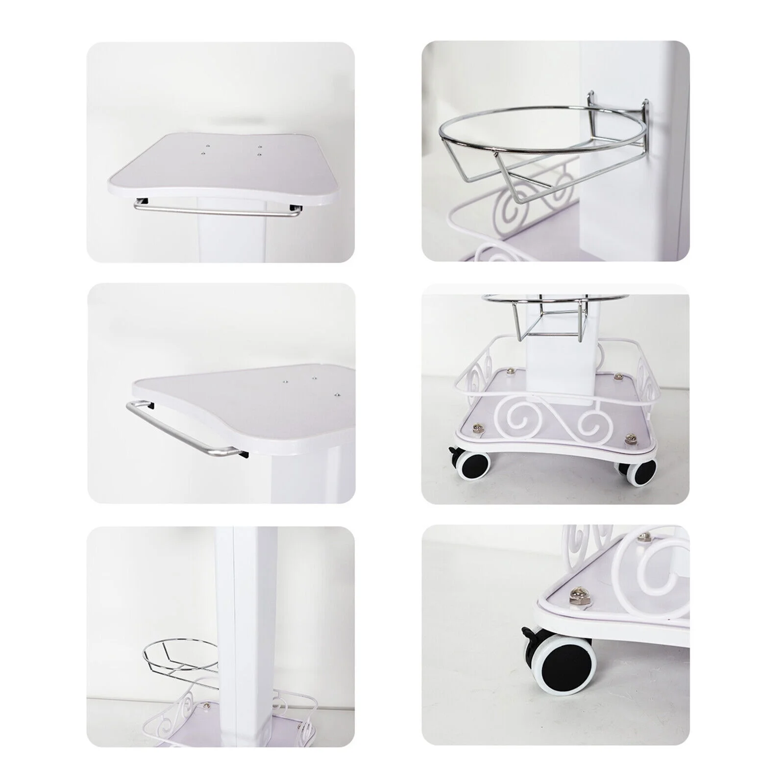 Salon Trolley Cart with Wheels Mobile Beauty Salon Spa Rolling Esthetician Cart