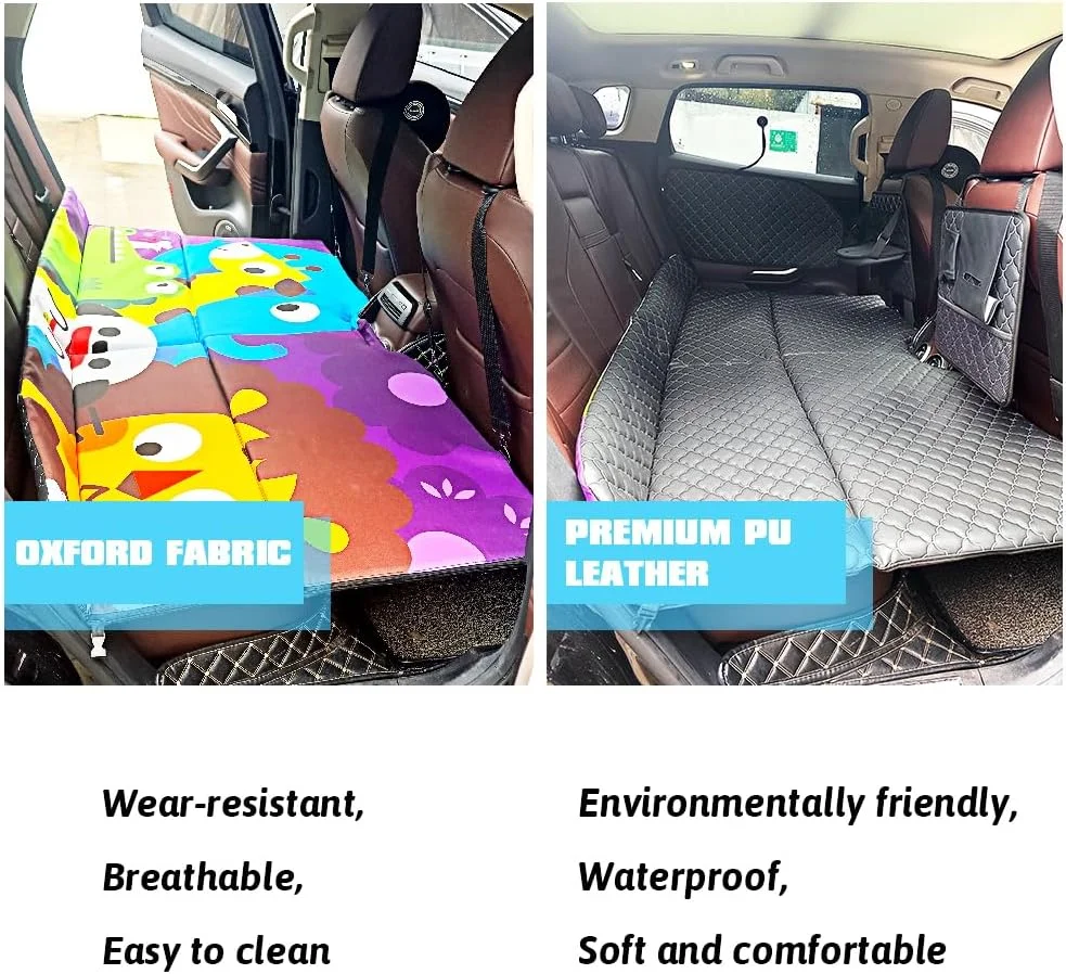 Non Inflatable Truck Bed Air Mattress for Large Truck,Car Travel Camping Back Seat Extender for F150/RAM 1500/Silverado/Ranger/GMC/Tundra/Tacoma