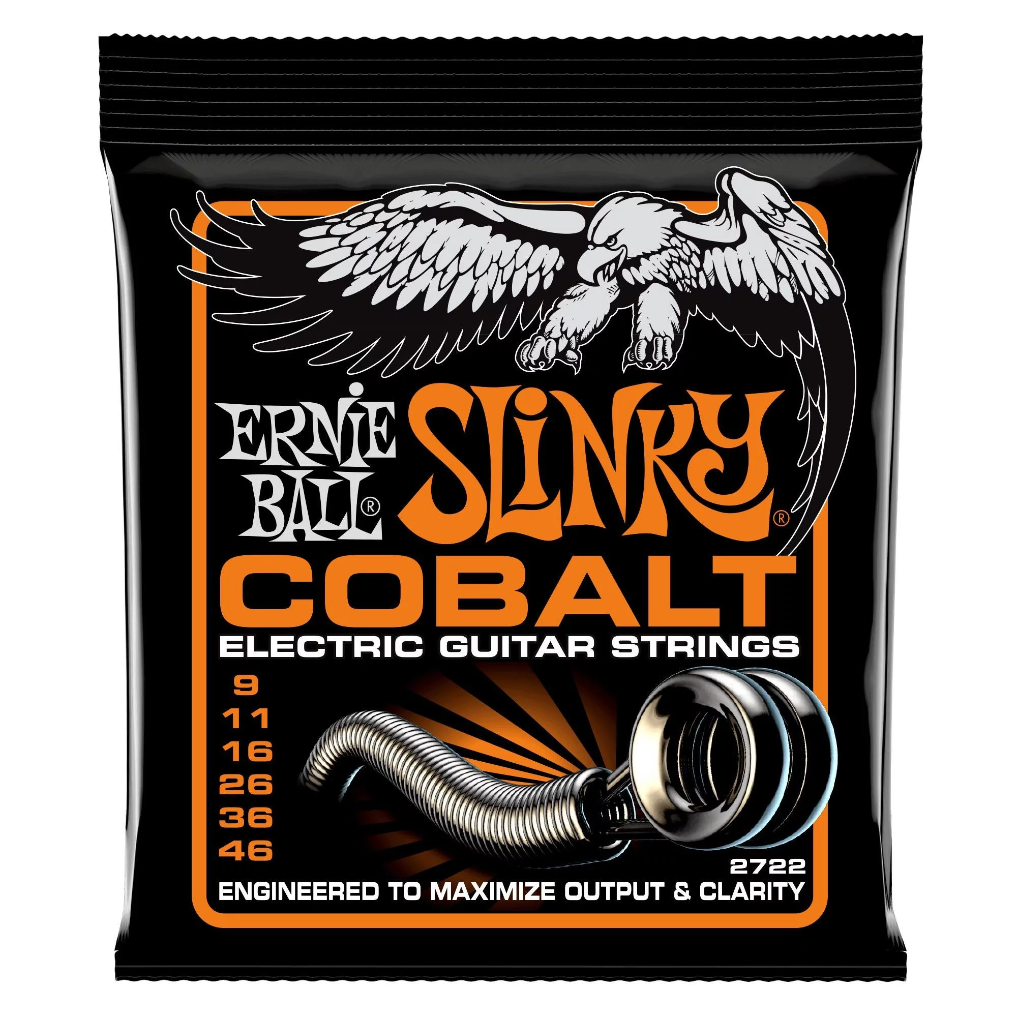 Ernie Ball Hybrid Slinky Cobalt Electric Guitar Strings - 9-46 Gauge