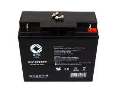 SPS Brand 12V 22Ah Replacement Battery (SG12220FP) for Pride Mobility GoGo SC40LR Wheelchair MKB ES17 12 scooter (1 Pack)