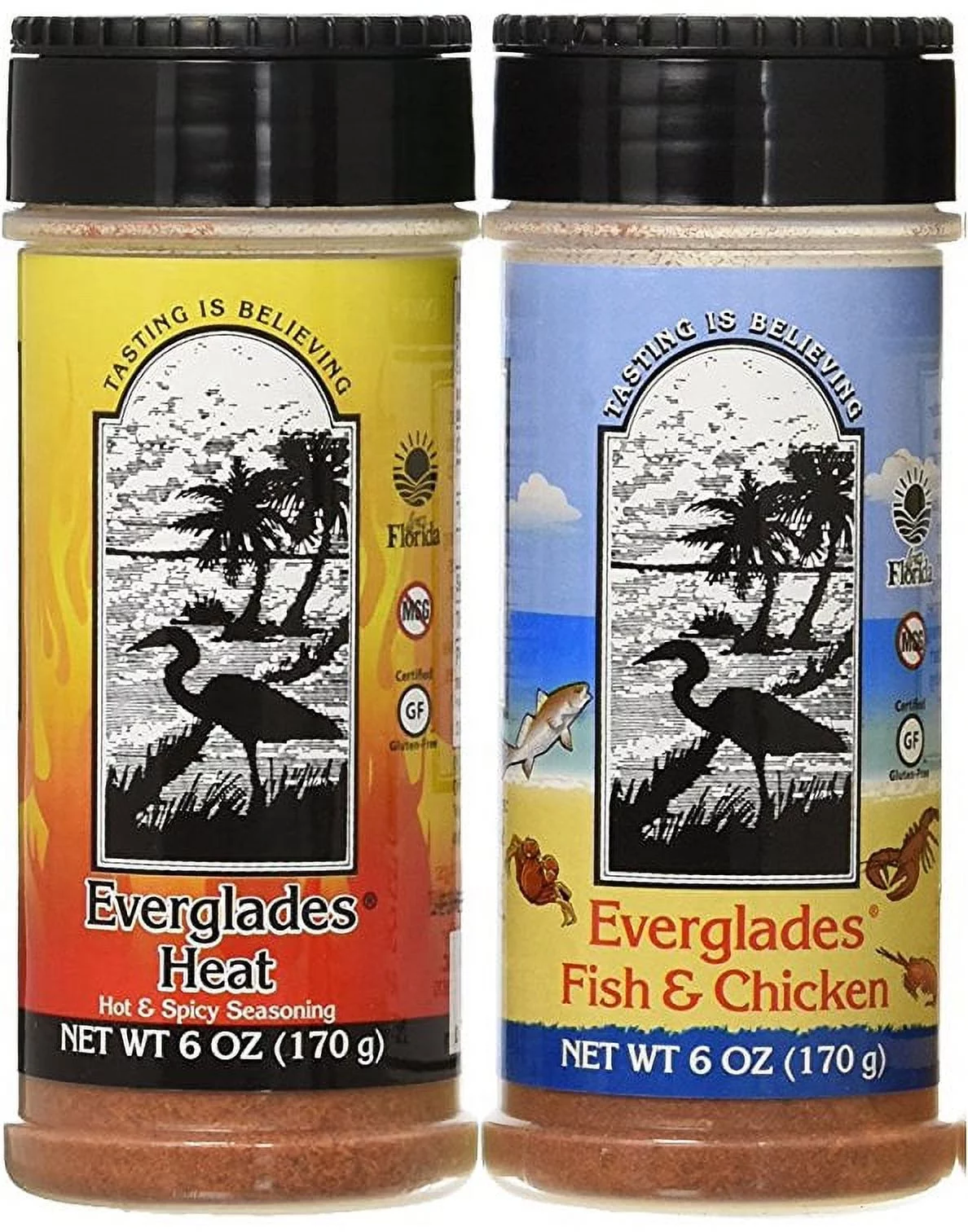 Everglades Seasoning Heat + Fish & Chicken Seasoning