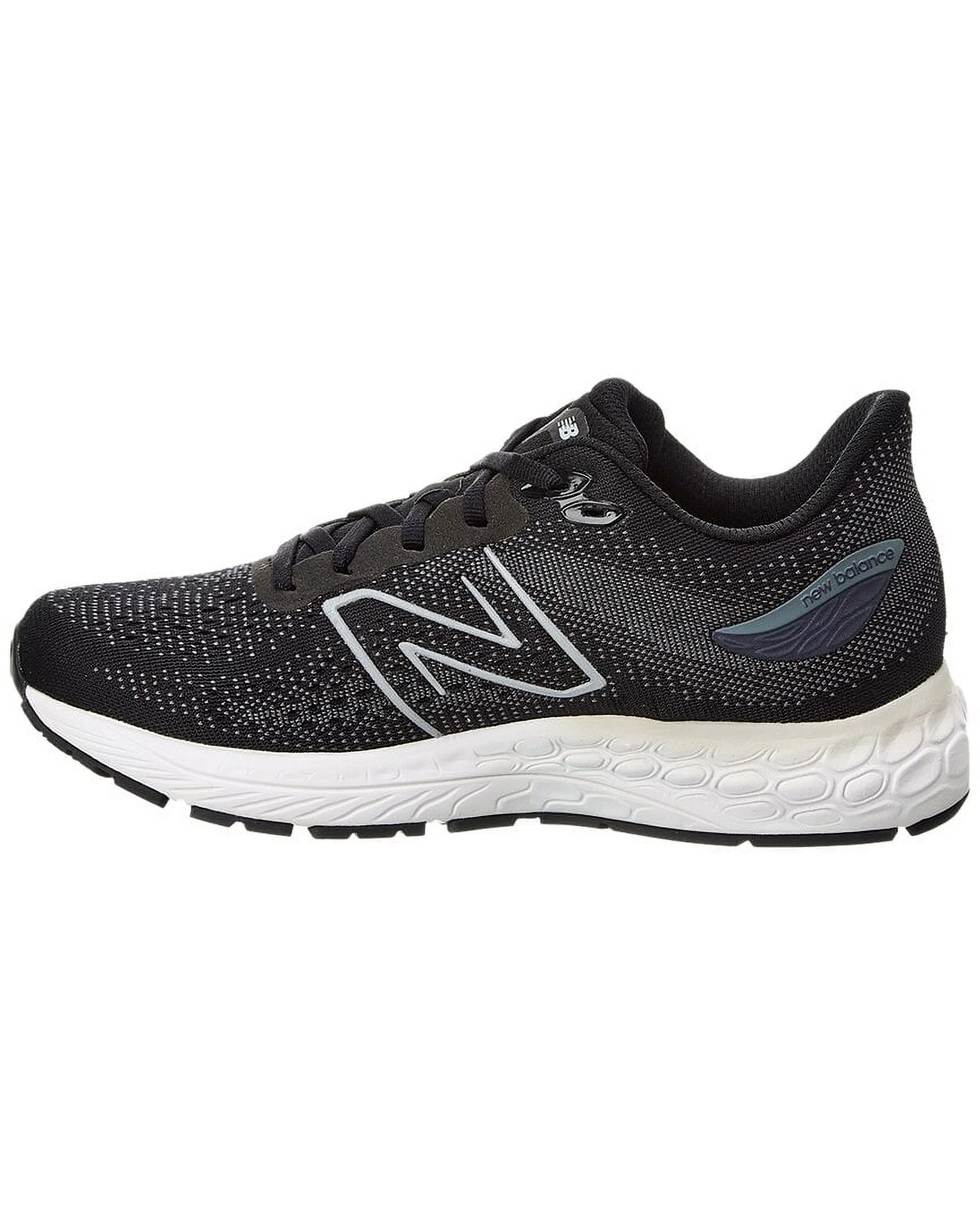 New Balance Fresh Foam X Sneaker, 5W, Black