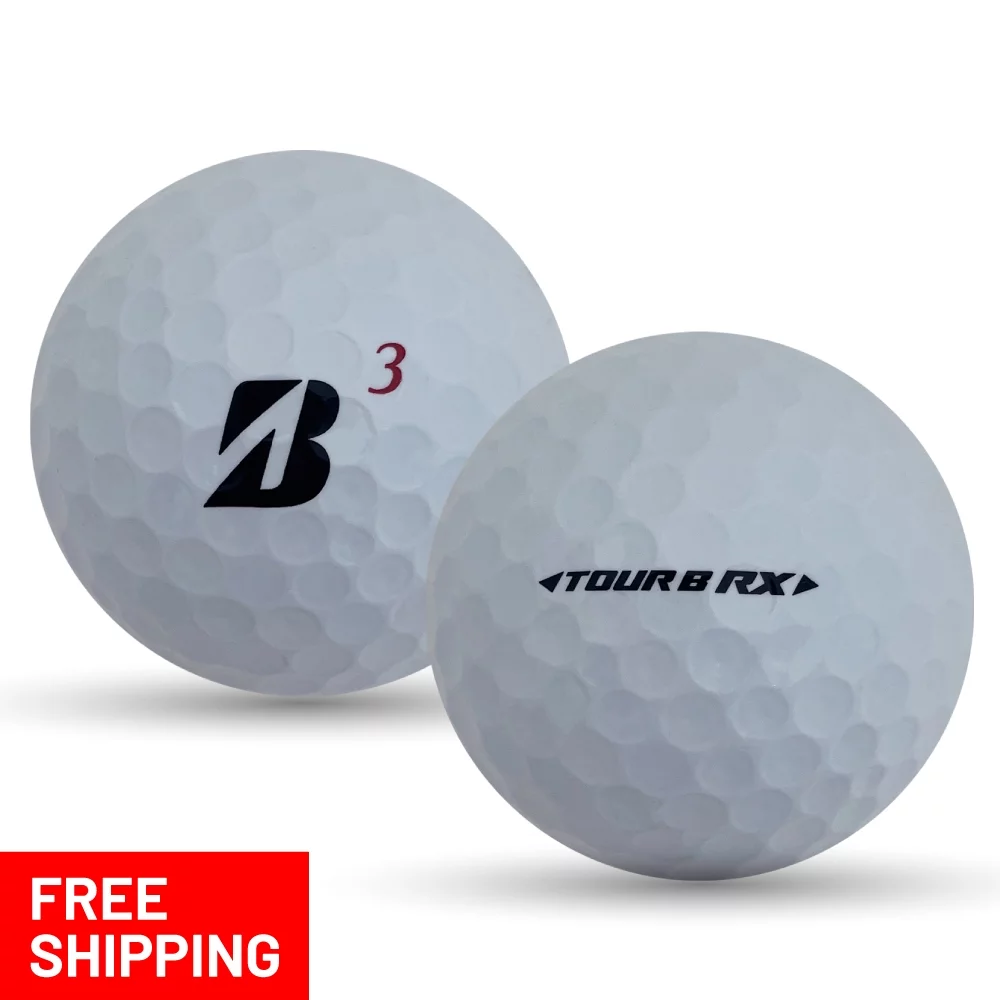 Pre-Owned 24 Bridgestone Tour B RX/RXS 5A /4A Recycled Golf Balls, White, by Mulligan Golf Balls
