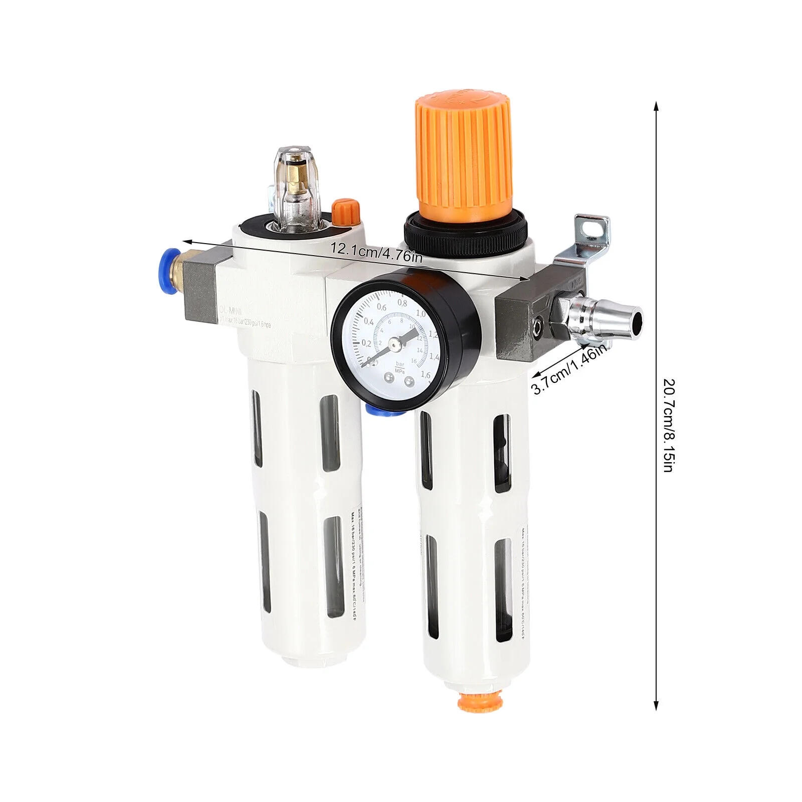 Tire Changer Machine Parts Air Pressor Oil Water Separator Regulator Trap Filter