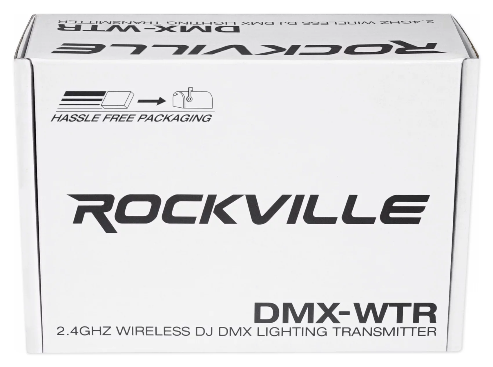 Rockville DMX-WTR Wireless DJ DMX Lighting Transmitter+Receiver