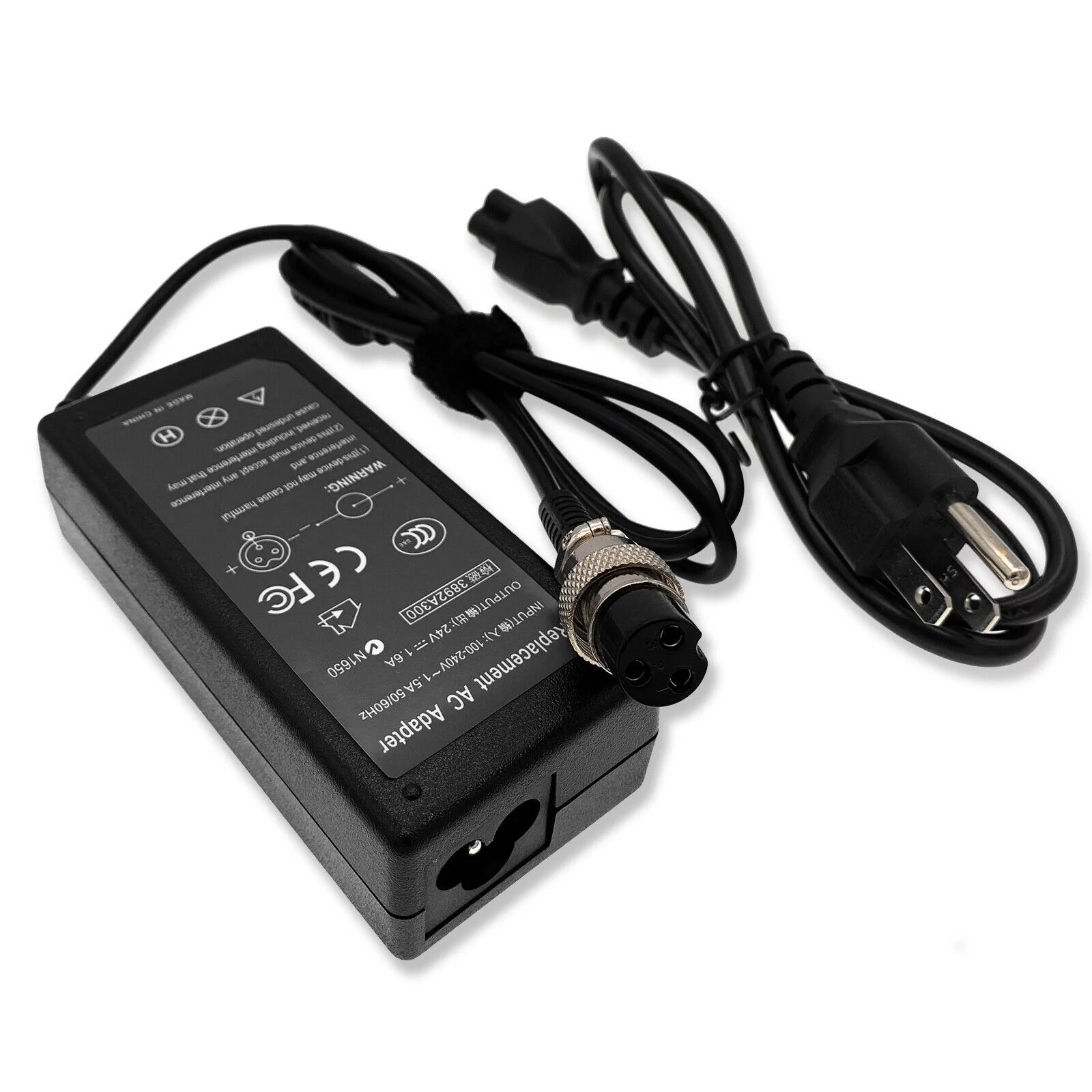 24V Battery Charger for Star II E-Scooter Ground Force Go Kart Electric Scooters